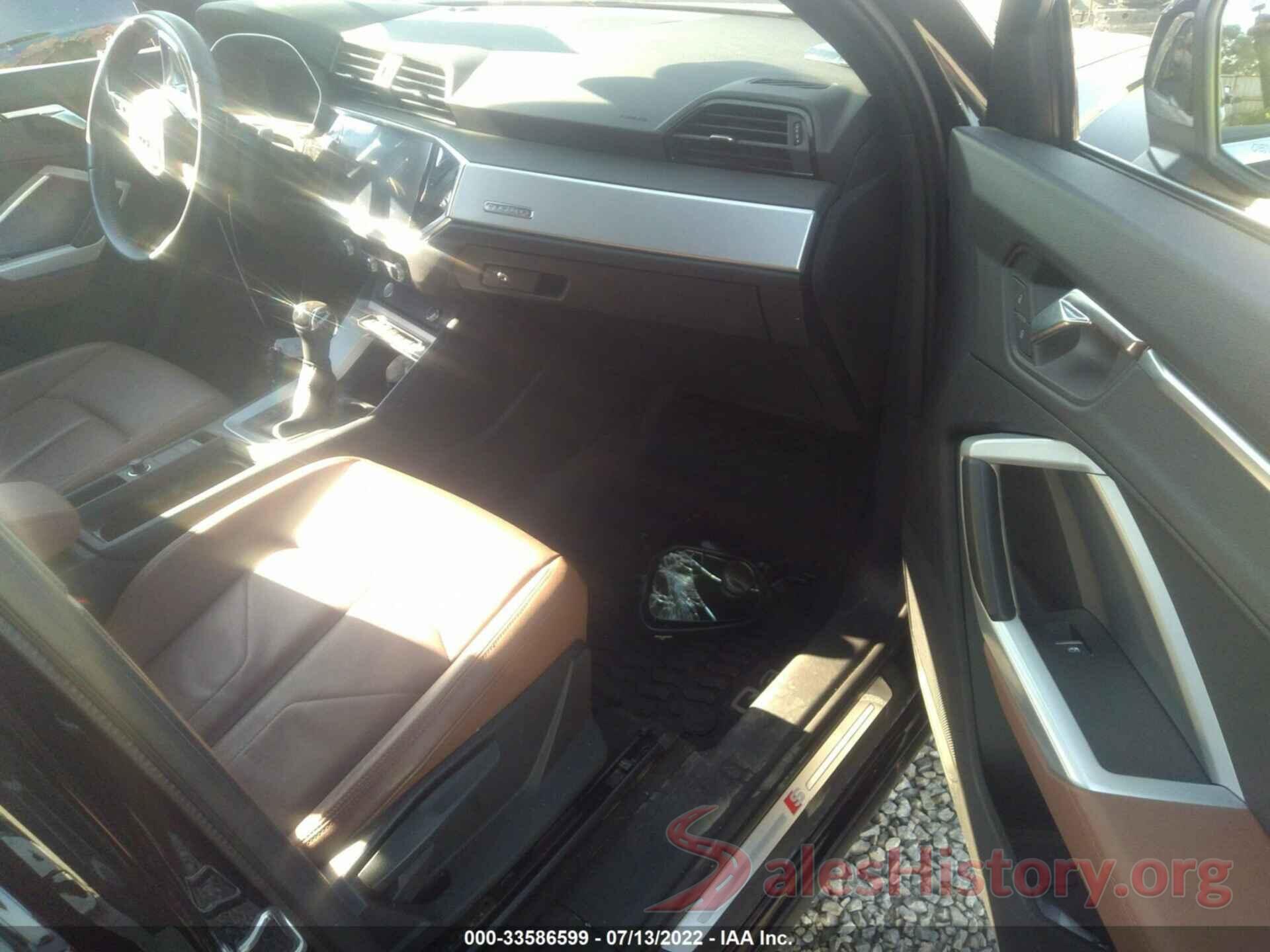 WA1DECF37L1105553 2020 AUDI Q3