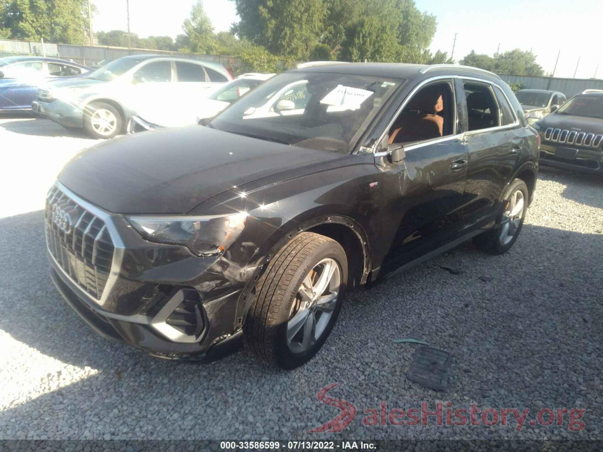 WA1DECF37L1105553 2020 AUDI Q3