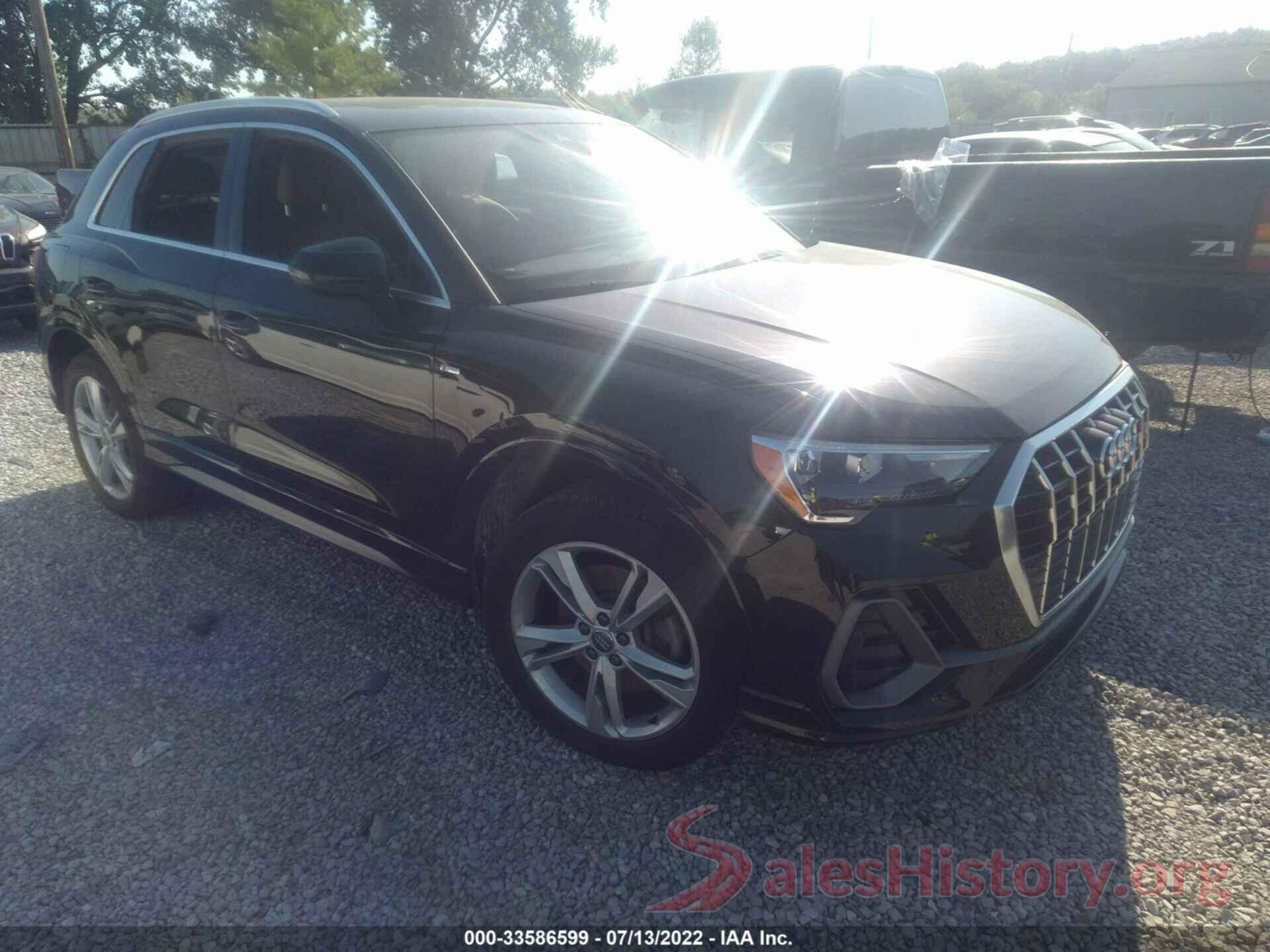 WA1DECF37L1105553 2020 AUDI Q3