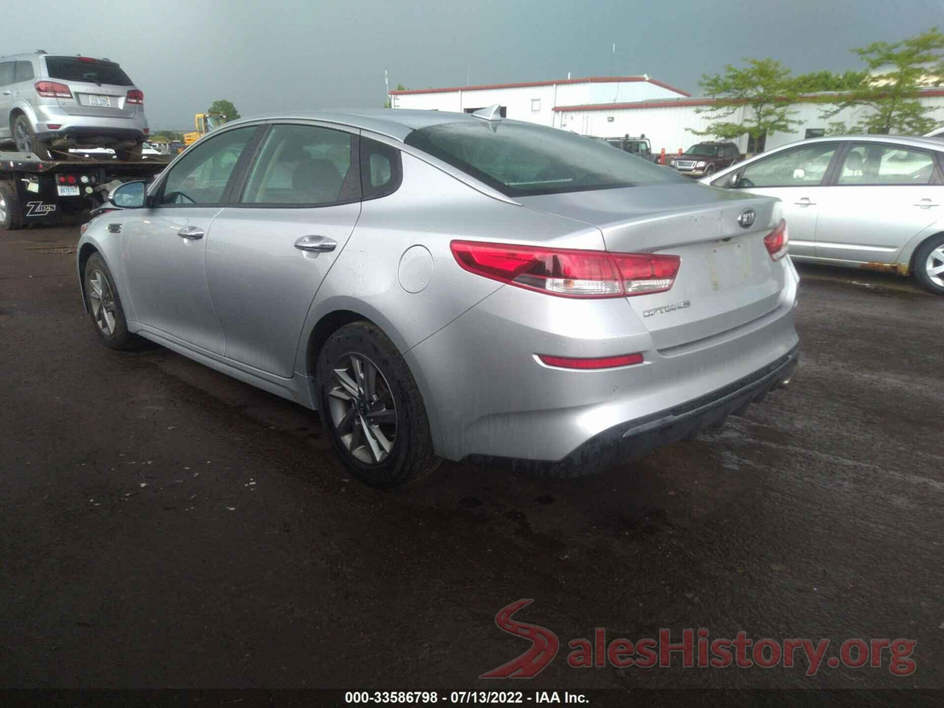 5XXGT4L33KG370864 2019 KIA OPTIMA