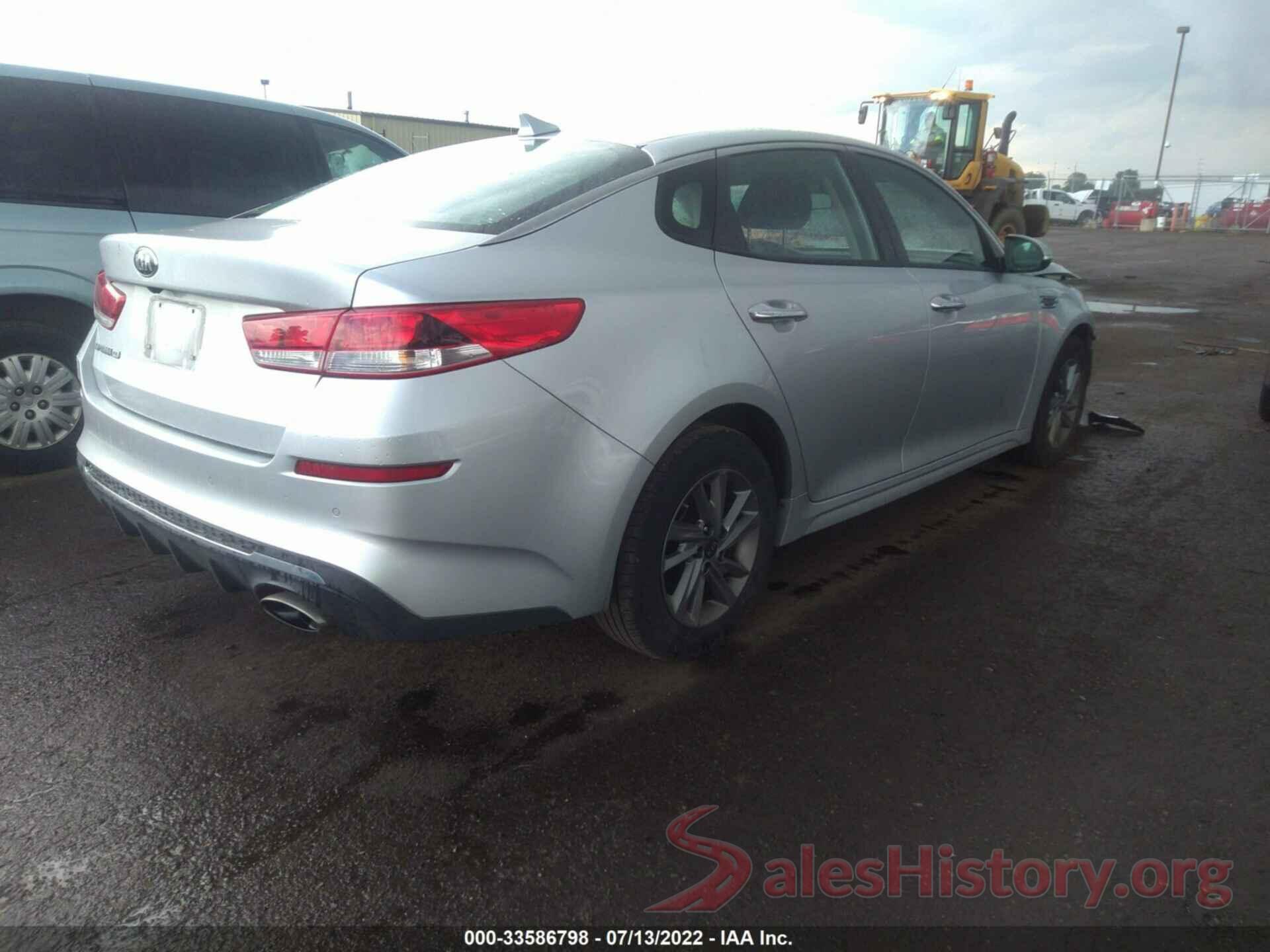 5XXGT4L33KG370864 2019 KIA OPTIMA