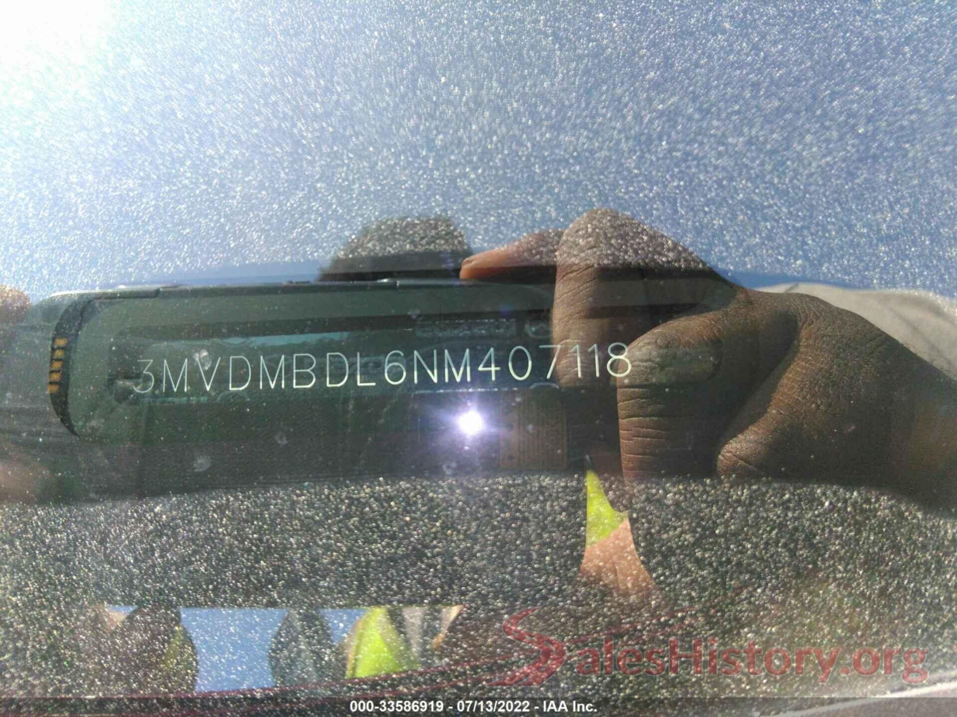 3MVDMBDL6NM407118 2022 MAZDA CX-30