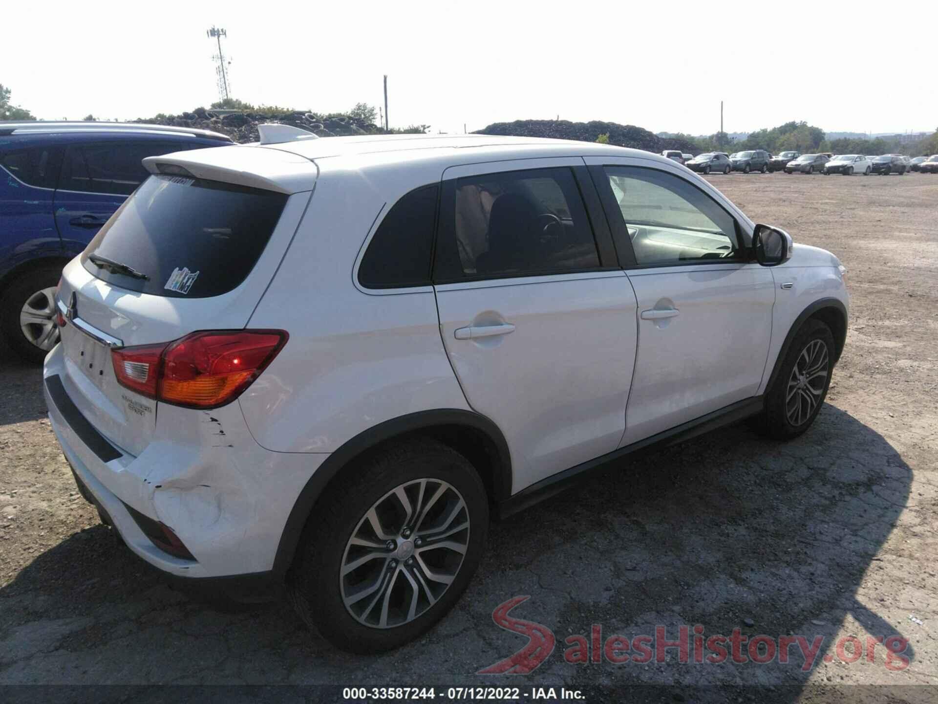 JA4AP3AU3KU001359 2019 MITSUBISHI OUTLANDER SPORT