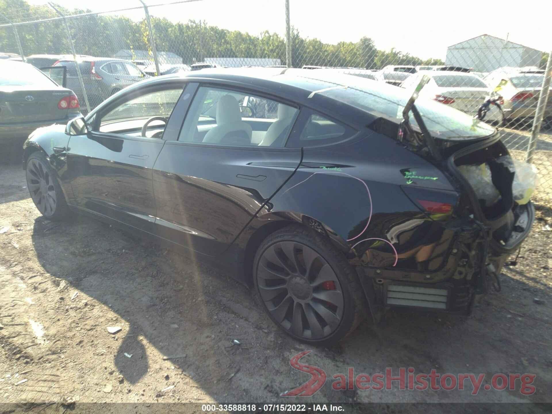 5YJ3E1EC0MF914313 2021 TESLA MODEL 3