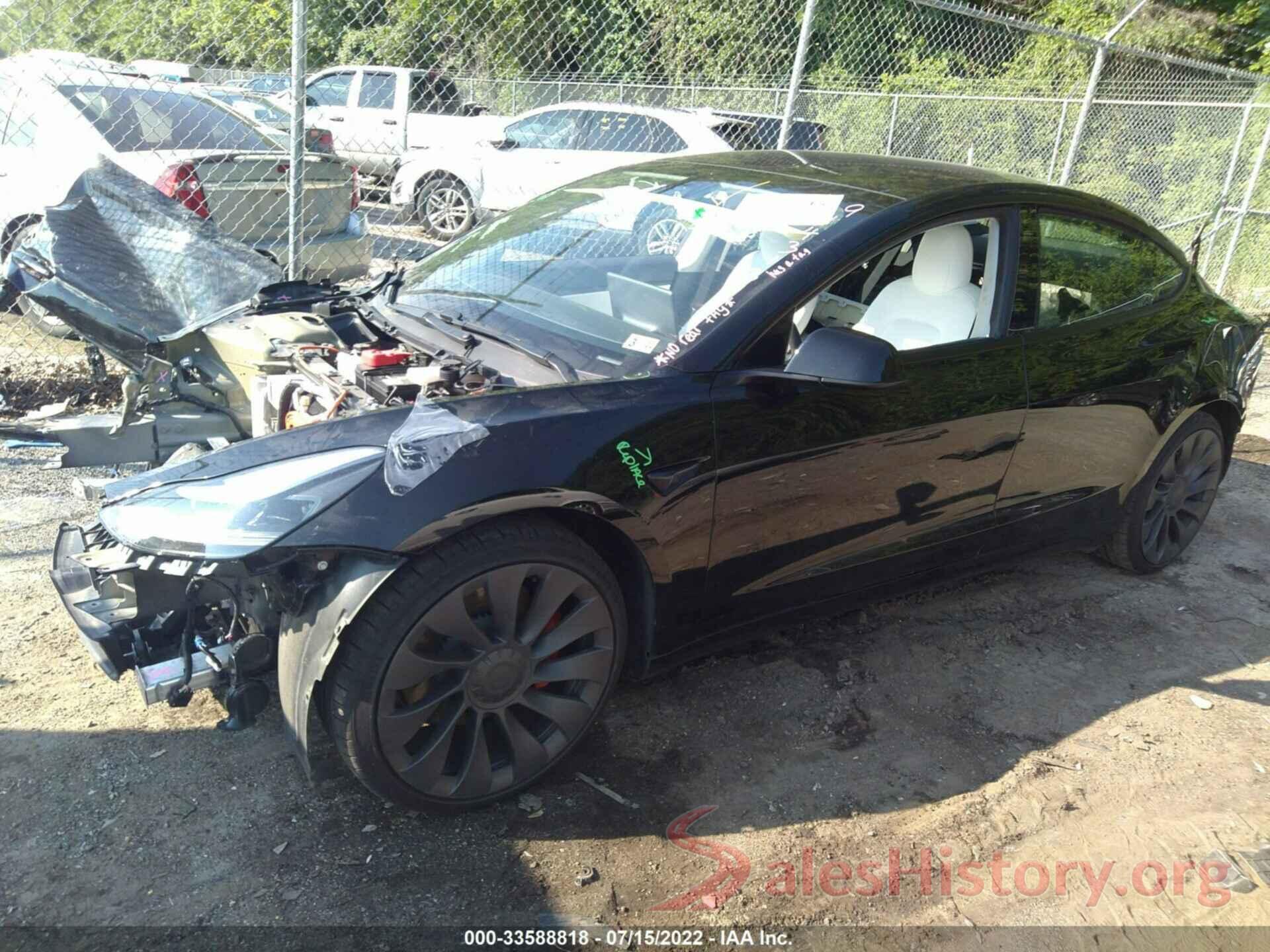 5YJ3E1EC0MF914313 2021 TESLA MODEL 3