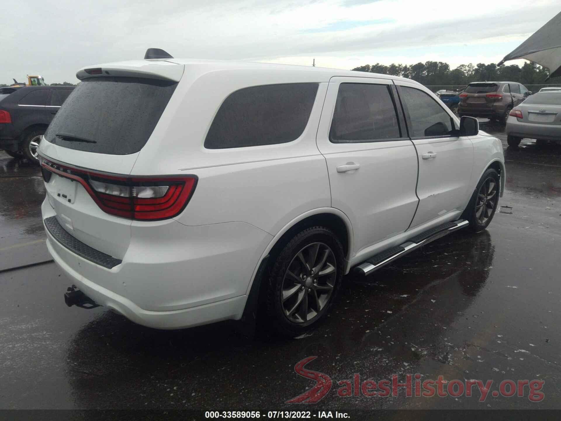 1C4RDHAGXEC345001 2014 DODGE DURANGO