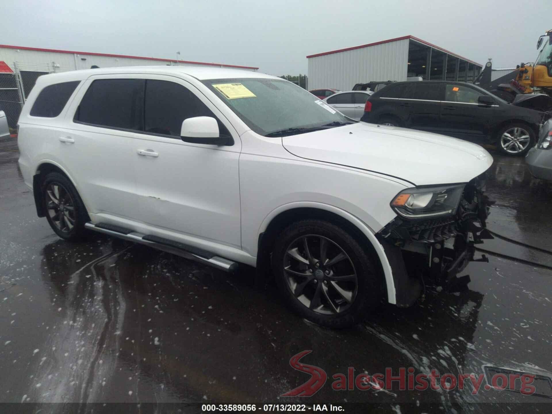 1C4RDHAGXEC345001 2014 DODGE DURANGO