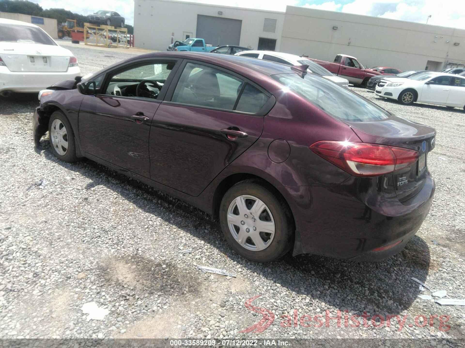 3KPFL4A76JE227786 2018 KIA FORTE