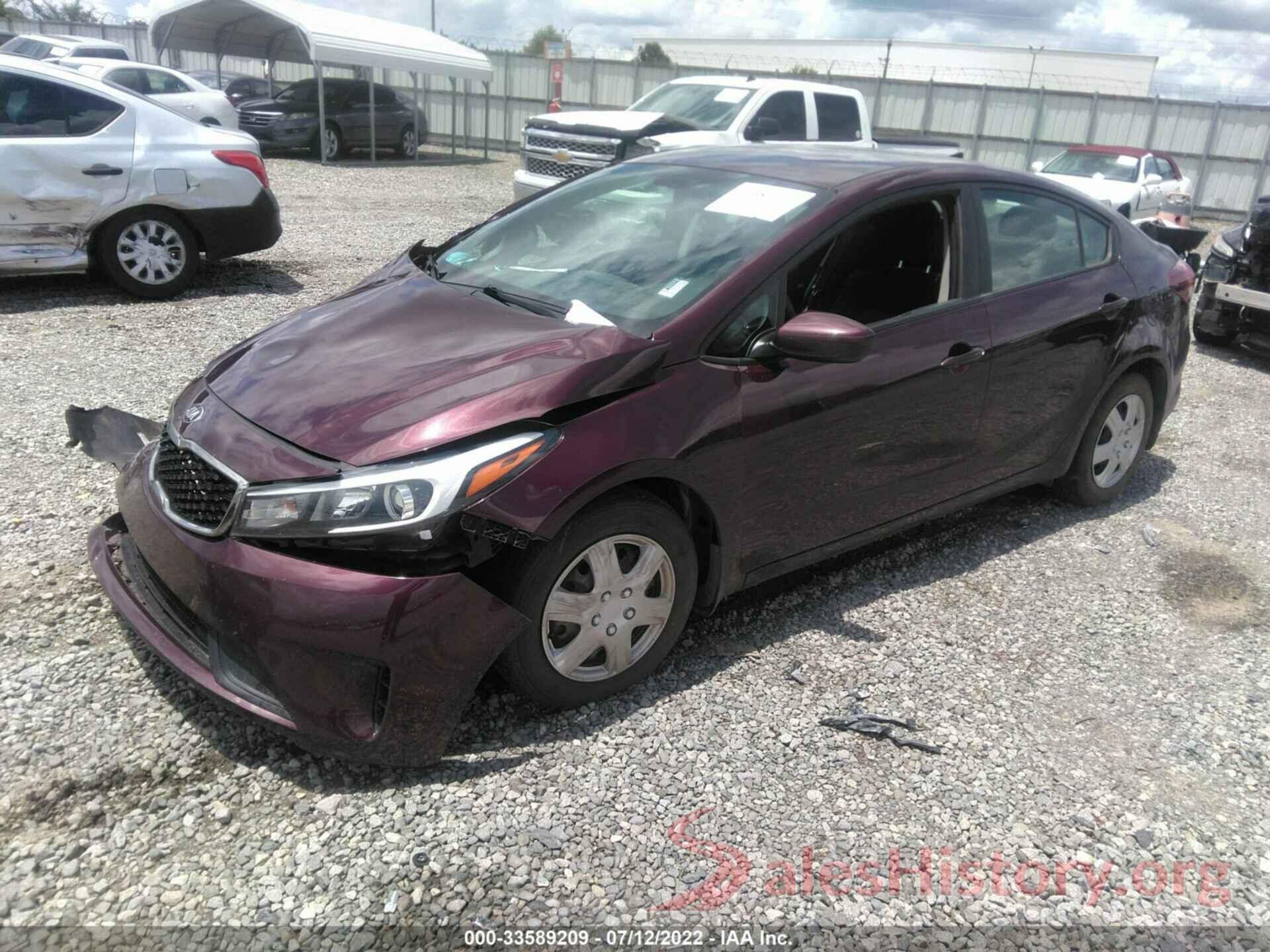 3KPFL4A76JE227786 2018 KIA FORTE