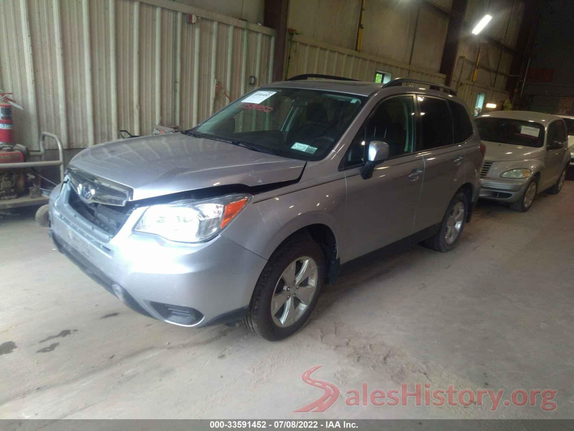 JF2SJADC3GG548982 2016 SUBARU FORESTER