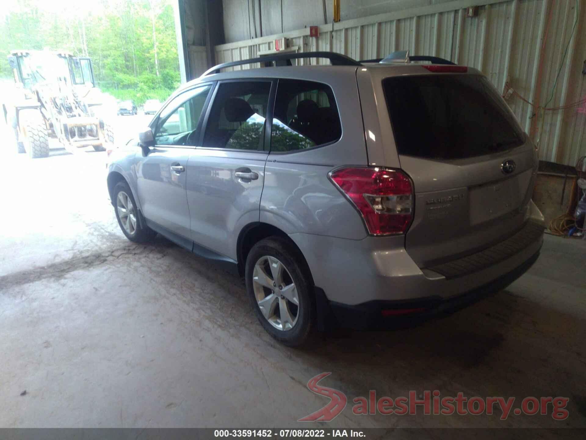 JF2SJADC3GG548982 2016 SUBARU FORESTER