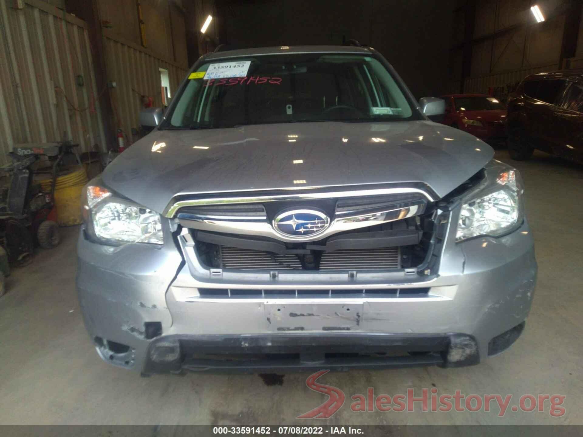 JF2SJADC3GG548982 2016 SUBARU FORESTER