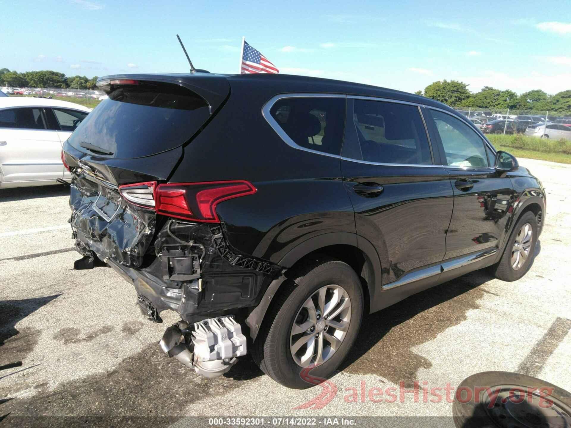 5NMS23AD4KH134843 2019 HYUNDAI SANTA FE