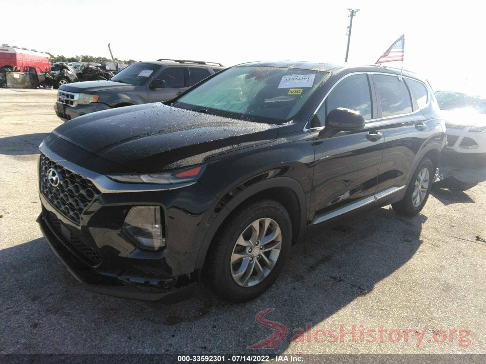 5NMS23AD4KH134843 2019 HYUNDAI SANTA FE