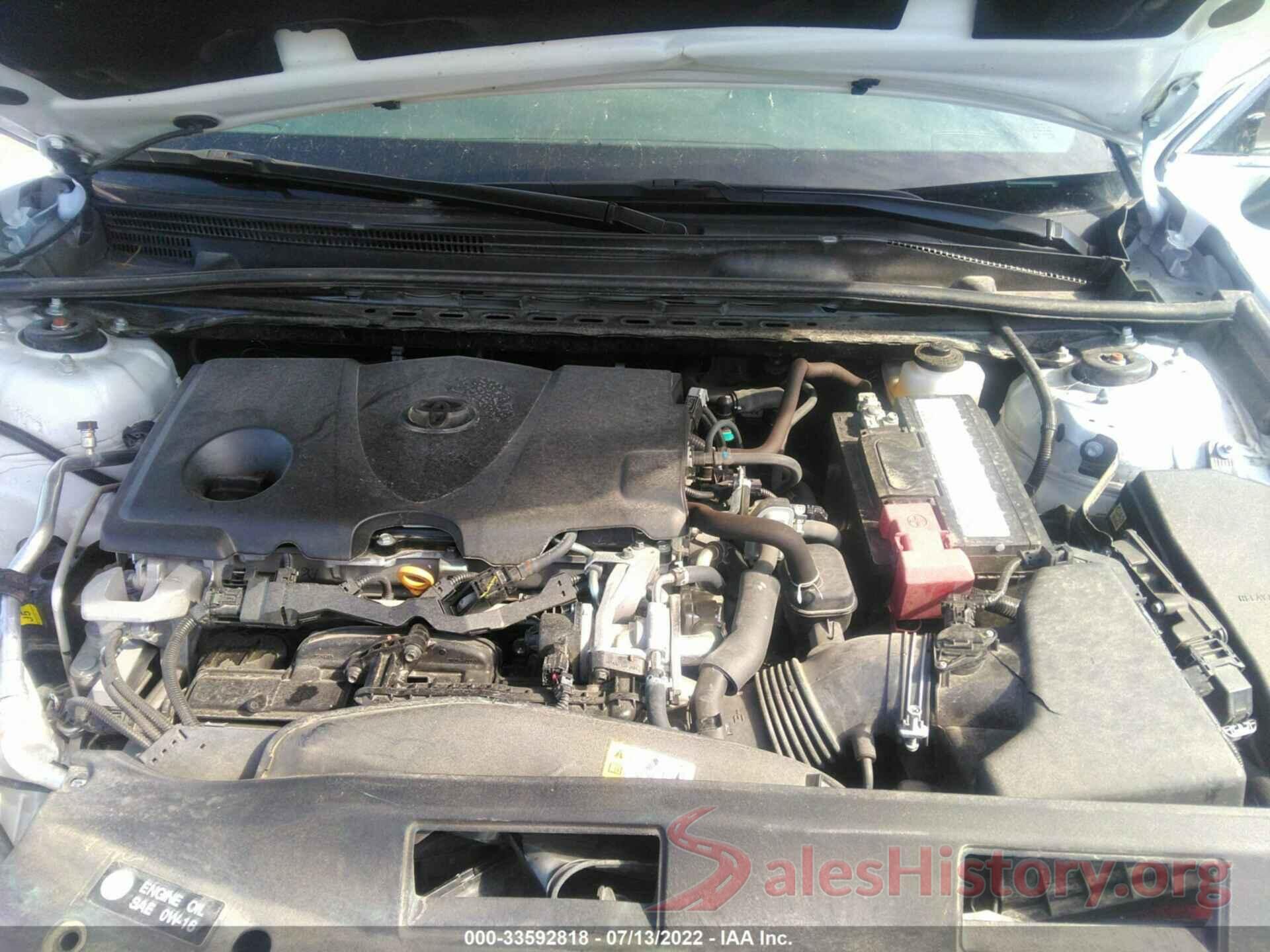 4T1B61HK0KU837020 2019 TOYOTA CAMRY