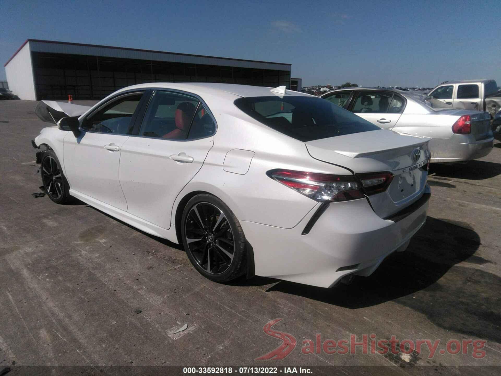 4T1B61HK0KU837020 2019 TOYOTA CAMRY