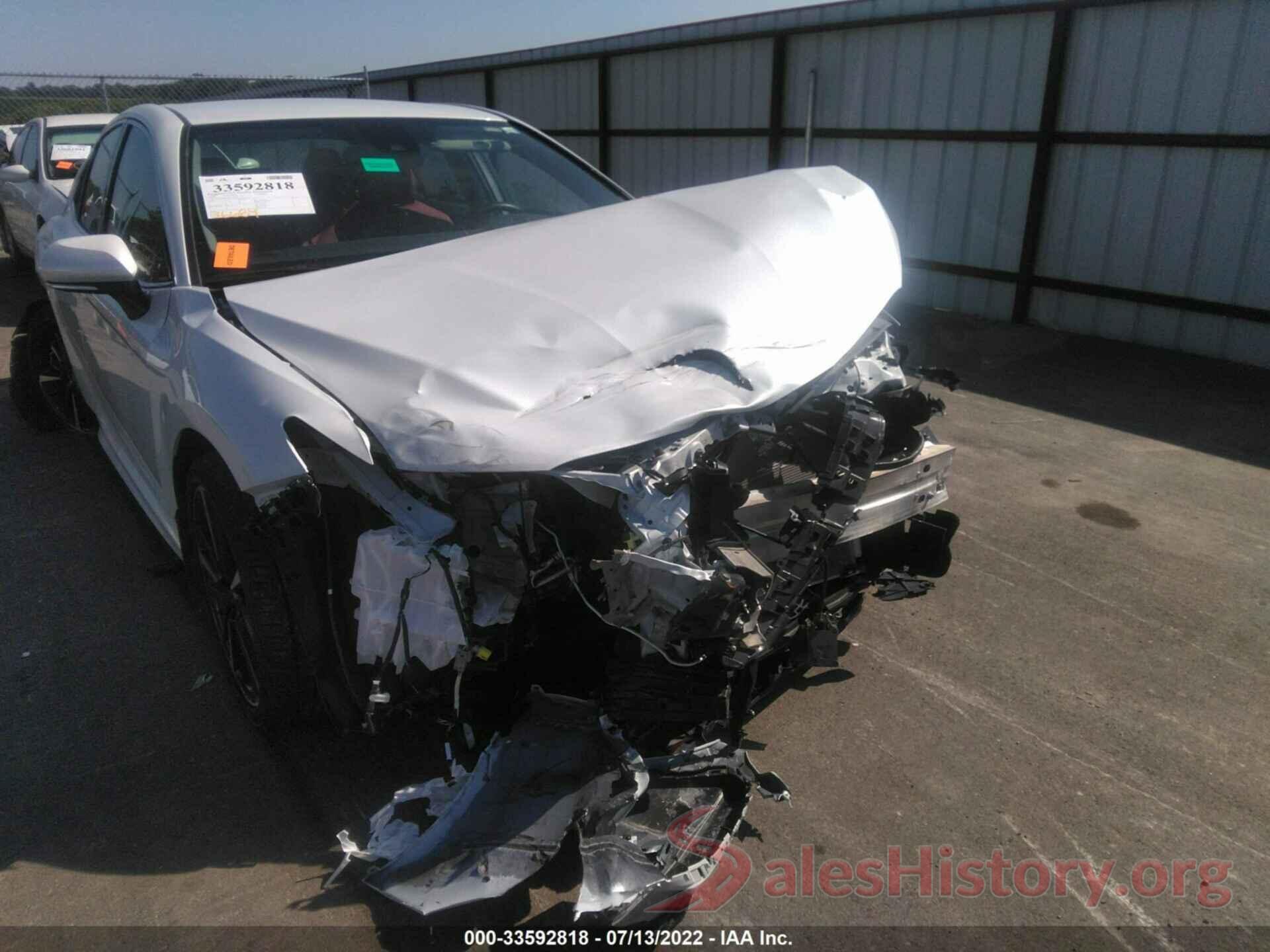 4T1B61HK0KU837020 2019 TOYOTA CAMRY