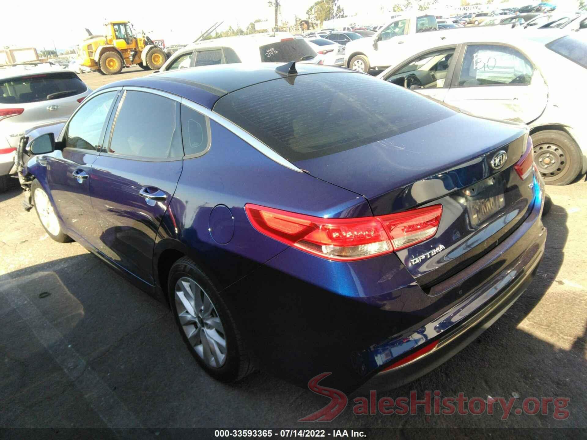 5XXGU4L31HG140259 2017 KIA OPTIMA