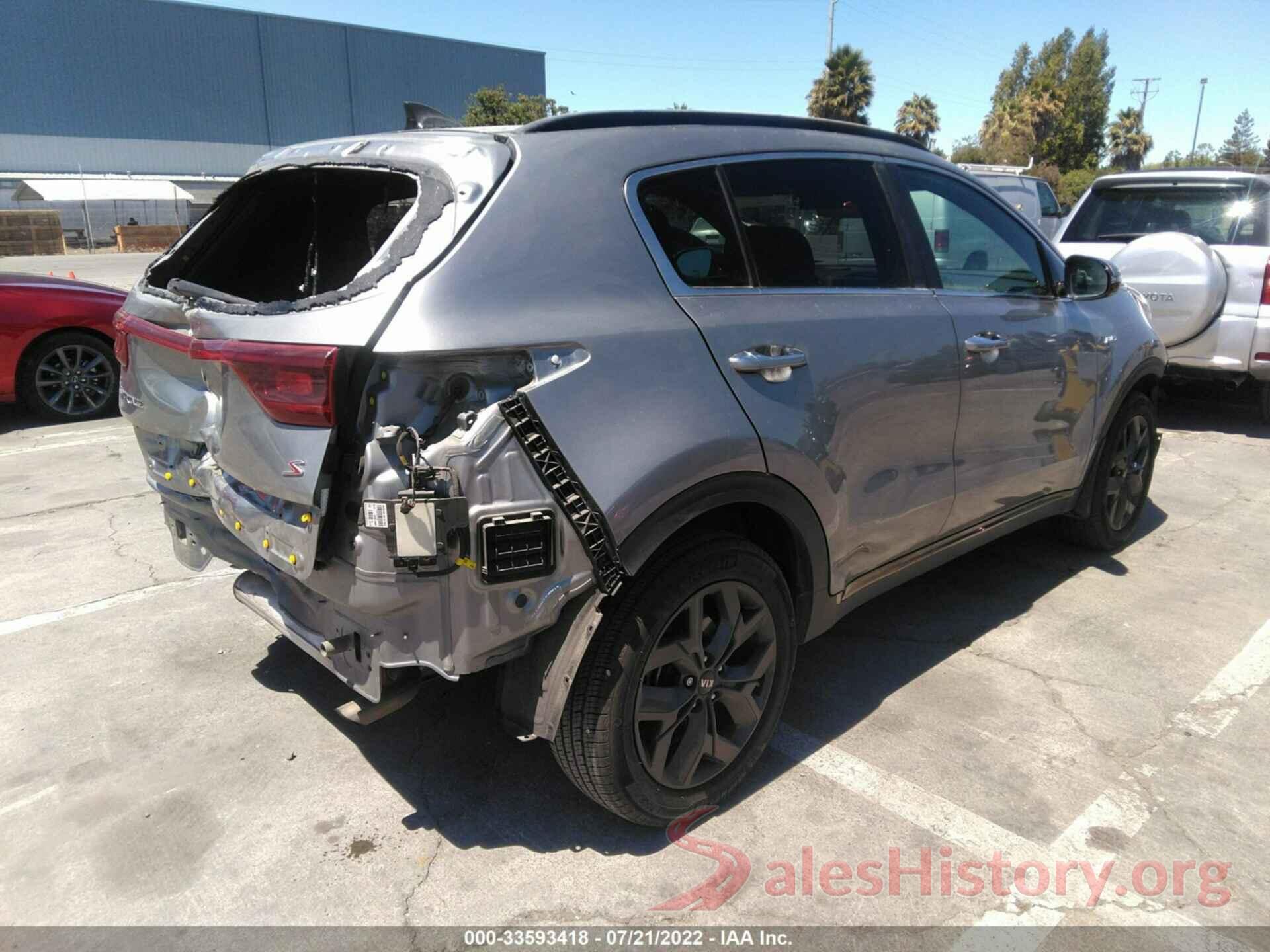 KNDP6CAC9L7792541 2020 KIA SPORTAGE