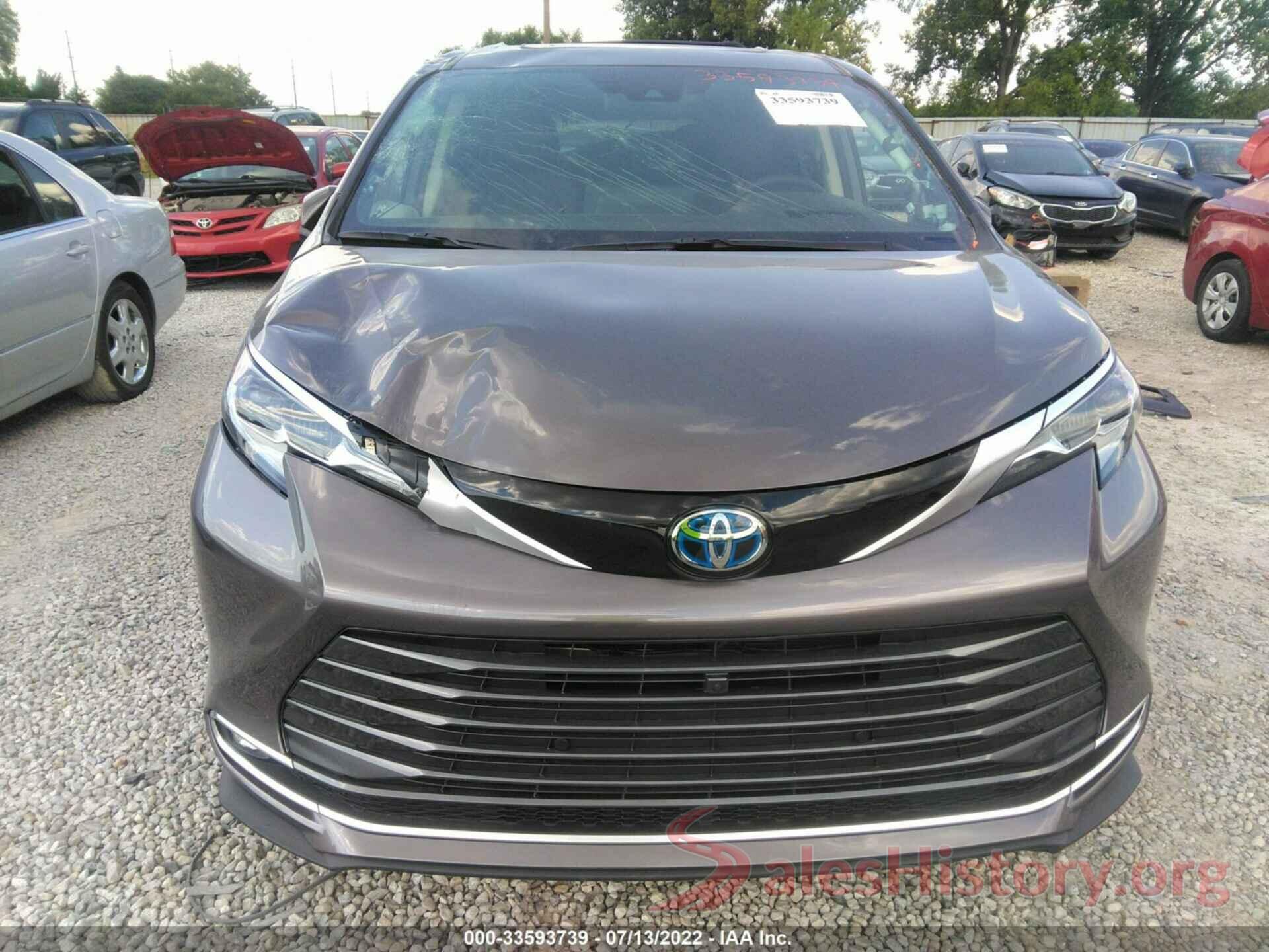 5TDERKEC9NS096063 2022 TOYOTA SIENNA