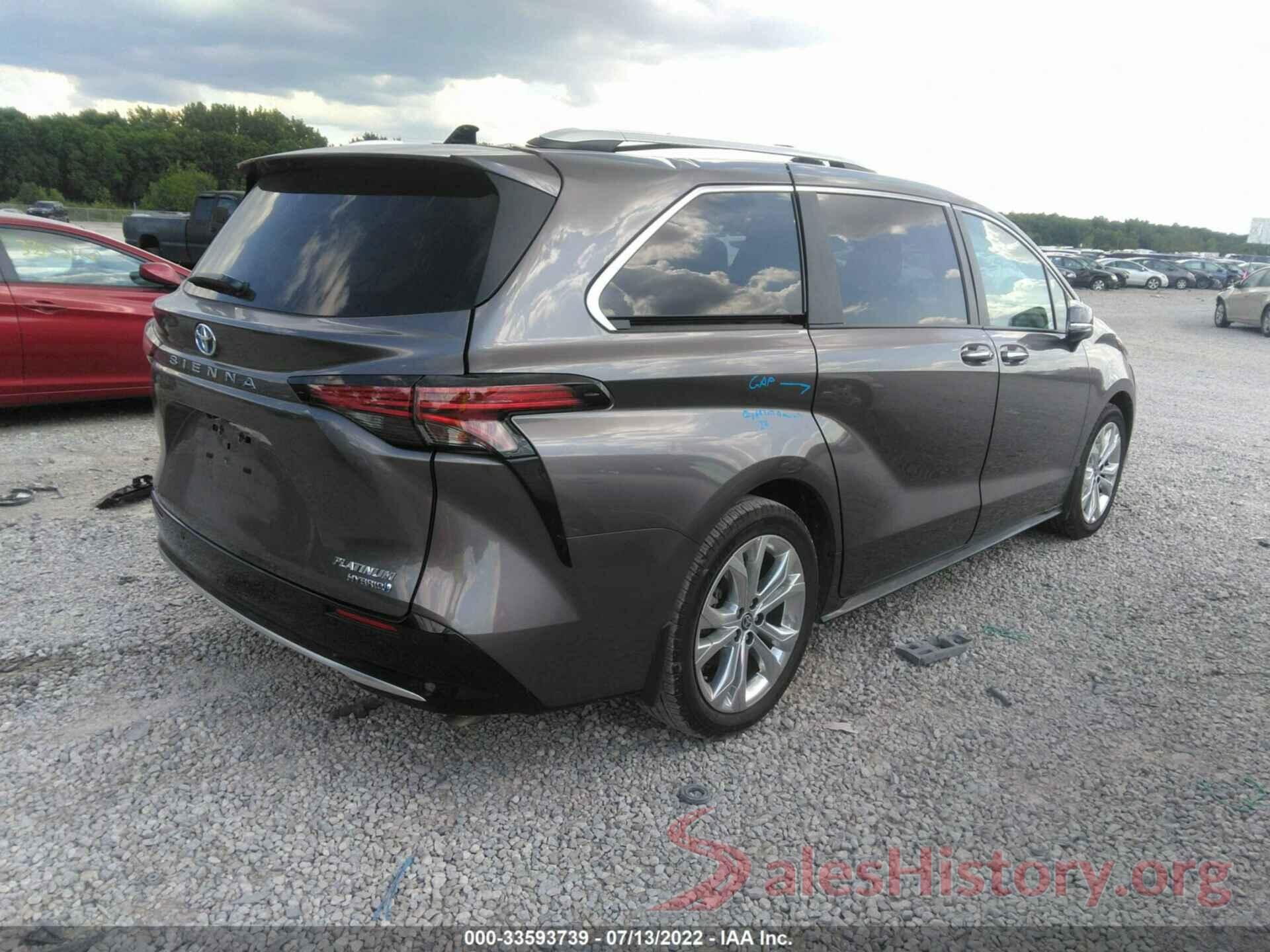 5TDERKEC9NS096063 2022 TOYOTA SIENNA