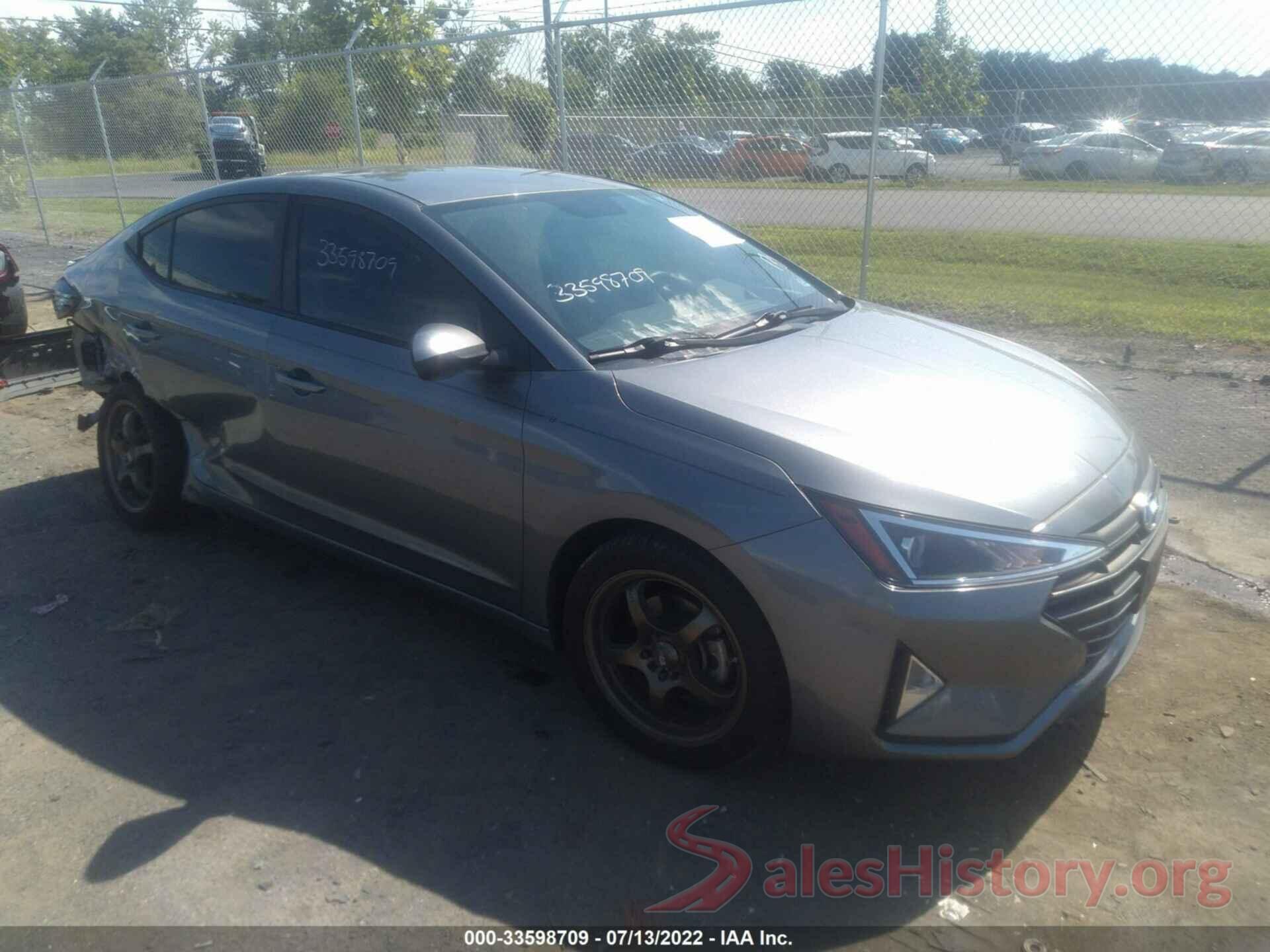 KMHD74LF2KU777422 2019 HYUNDAI ELANTRA