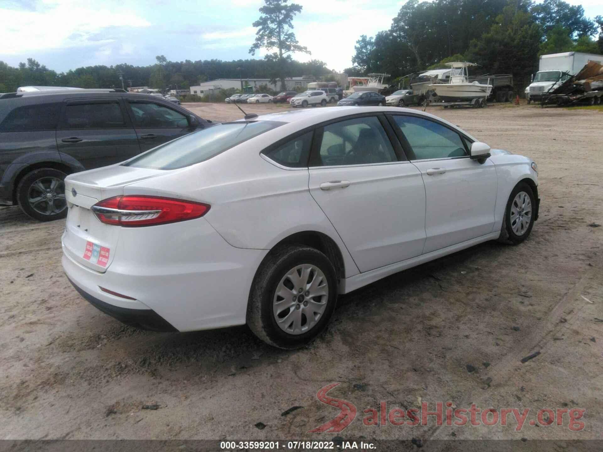 3FA6P0G76KR142368 2019 FORD FUSION