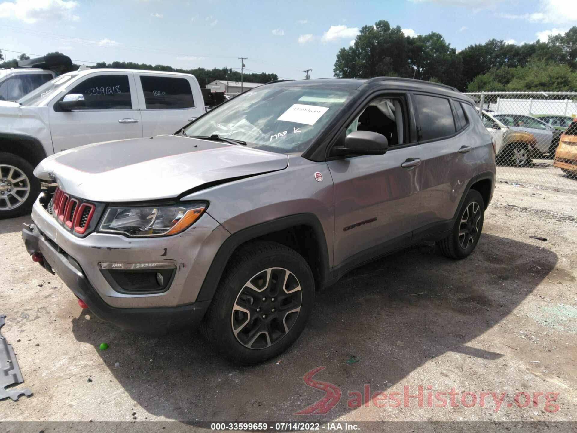 3C4NJDDB9LT119078 2020 JEEP COMPASS