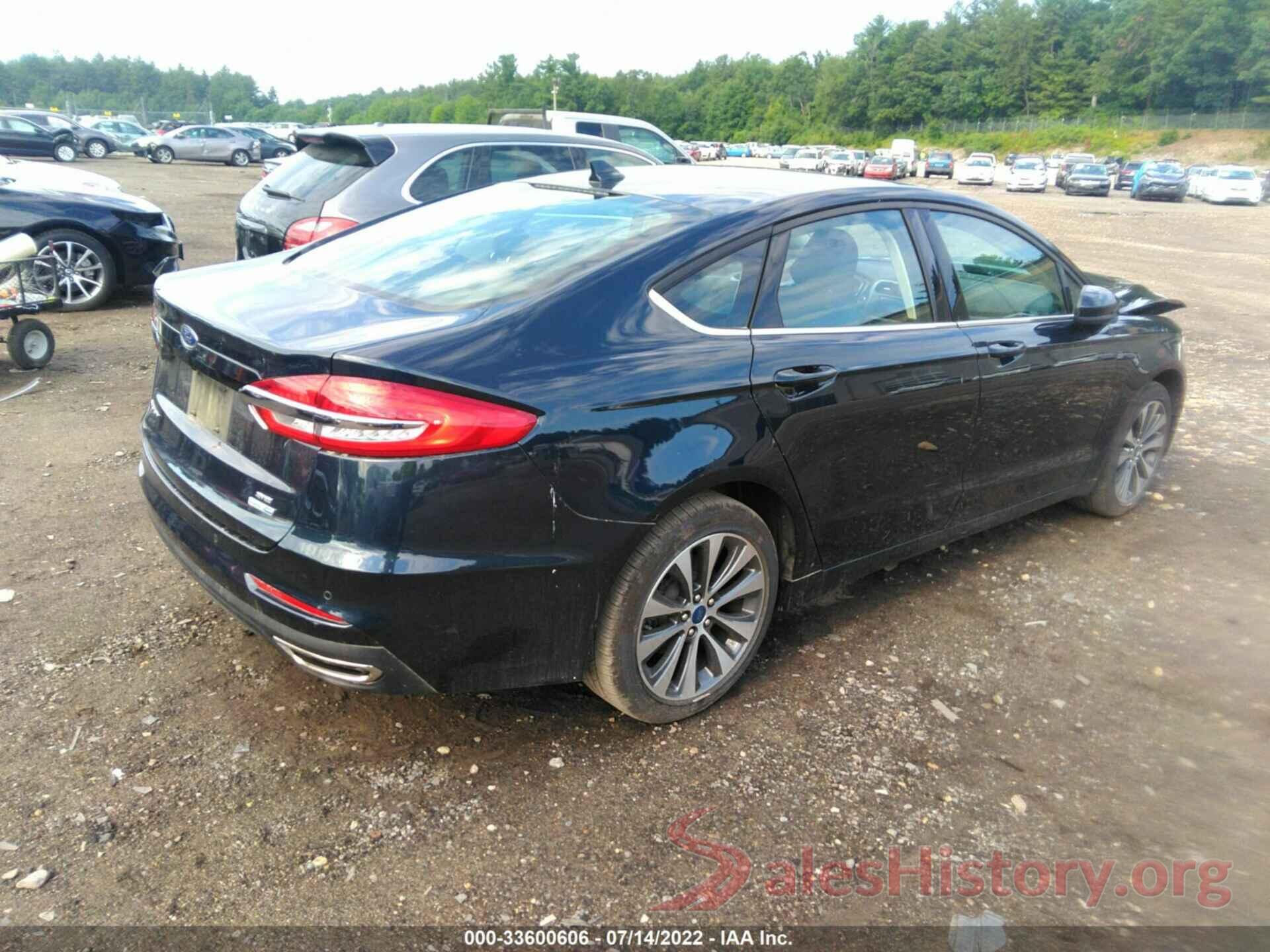 3FA6P0T90LR158154 2020 FORD FUSION