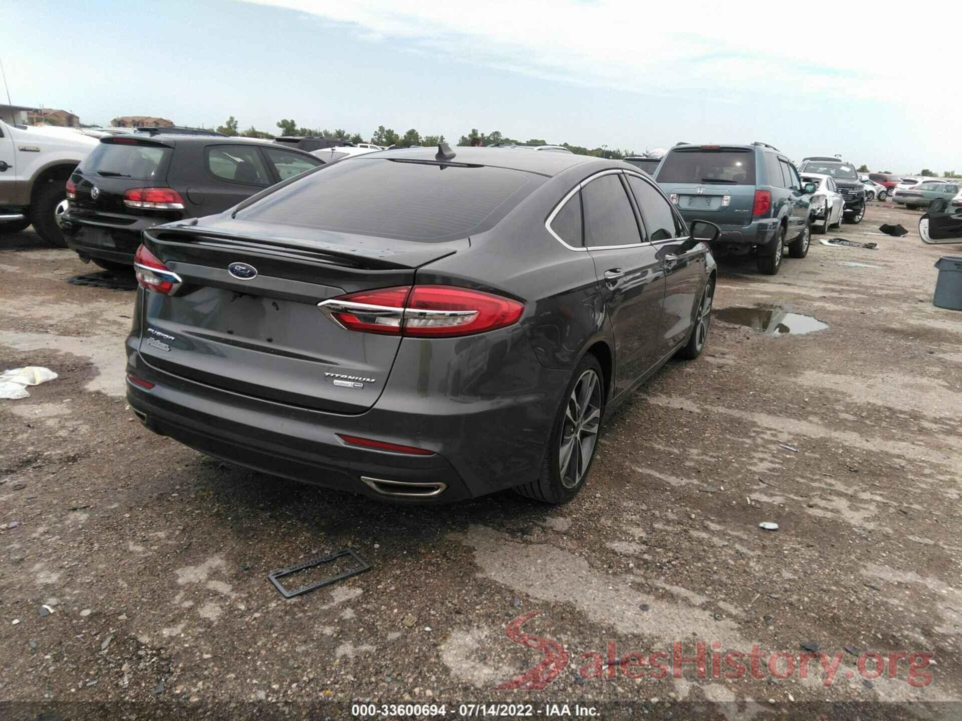 3FA6P0D93KR256446 2019 FORD FUSION