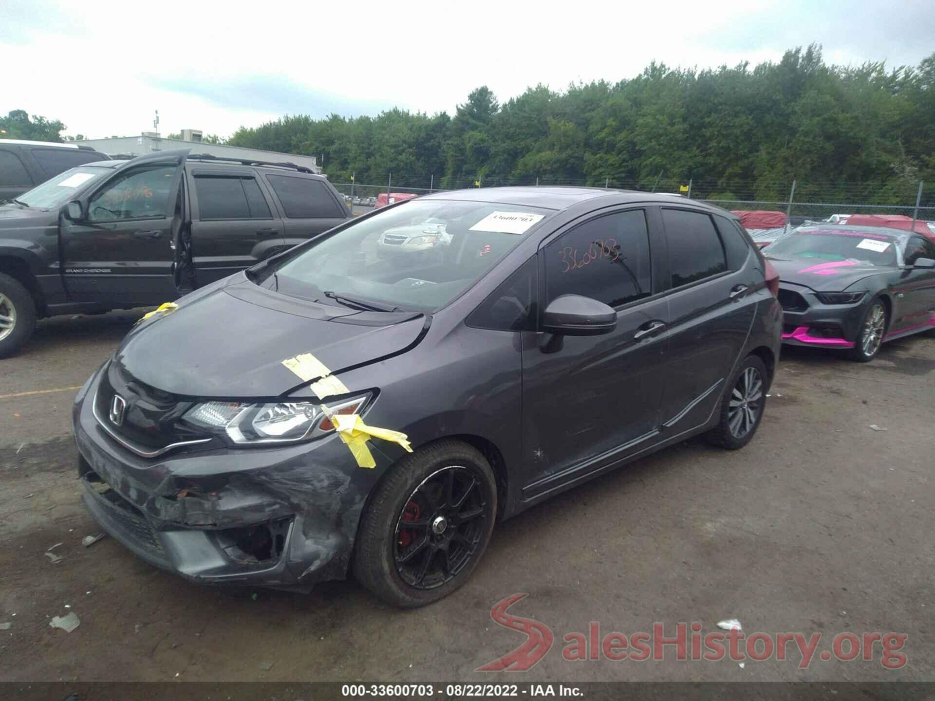 JHMGK5H75GS007384 2016 HONDA FIT