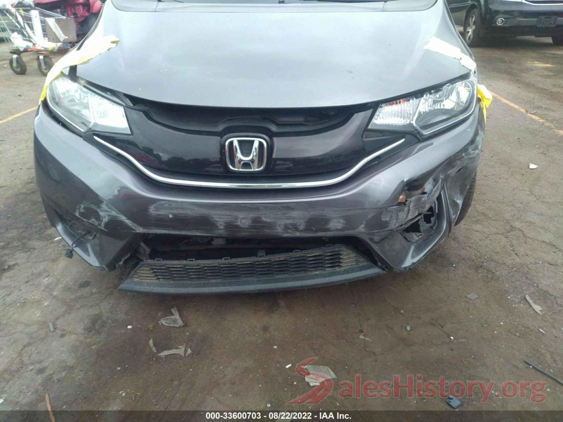 JHMGK5H75GS007384 2016 HONDA FIT