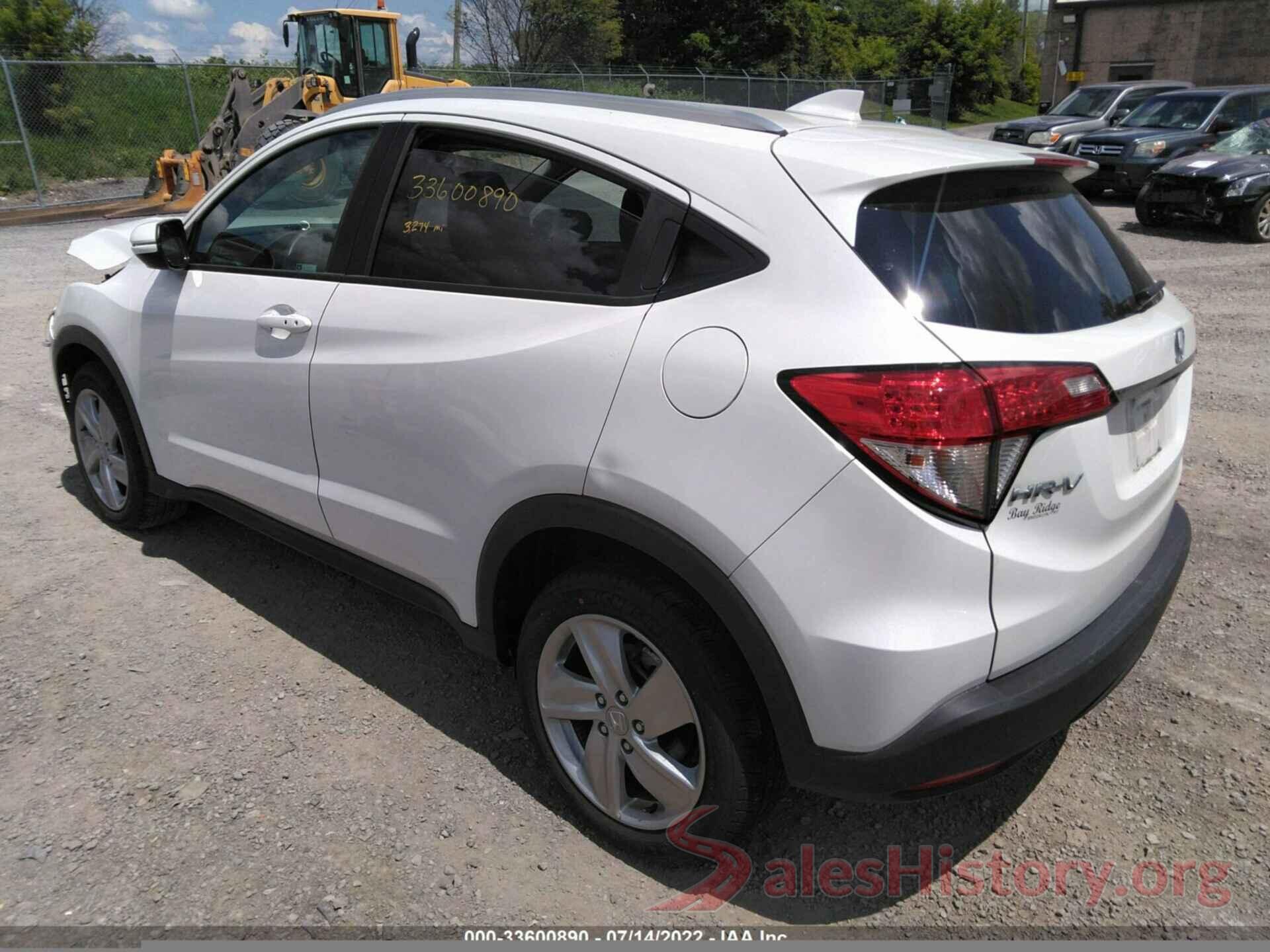 3CZRU6H53LM732665 2020 HONDA HR-V