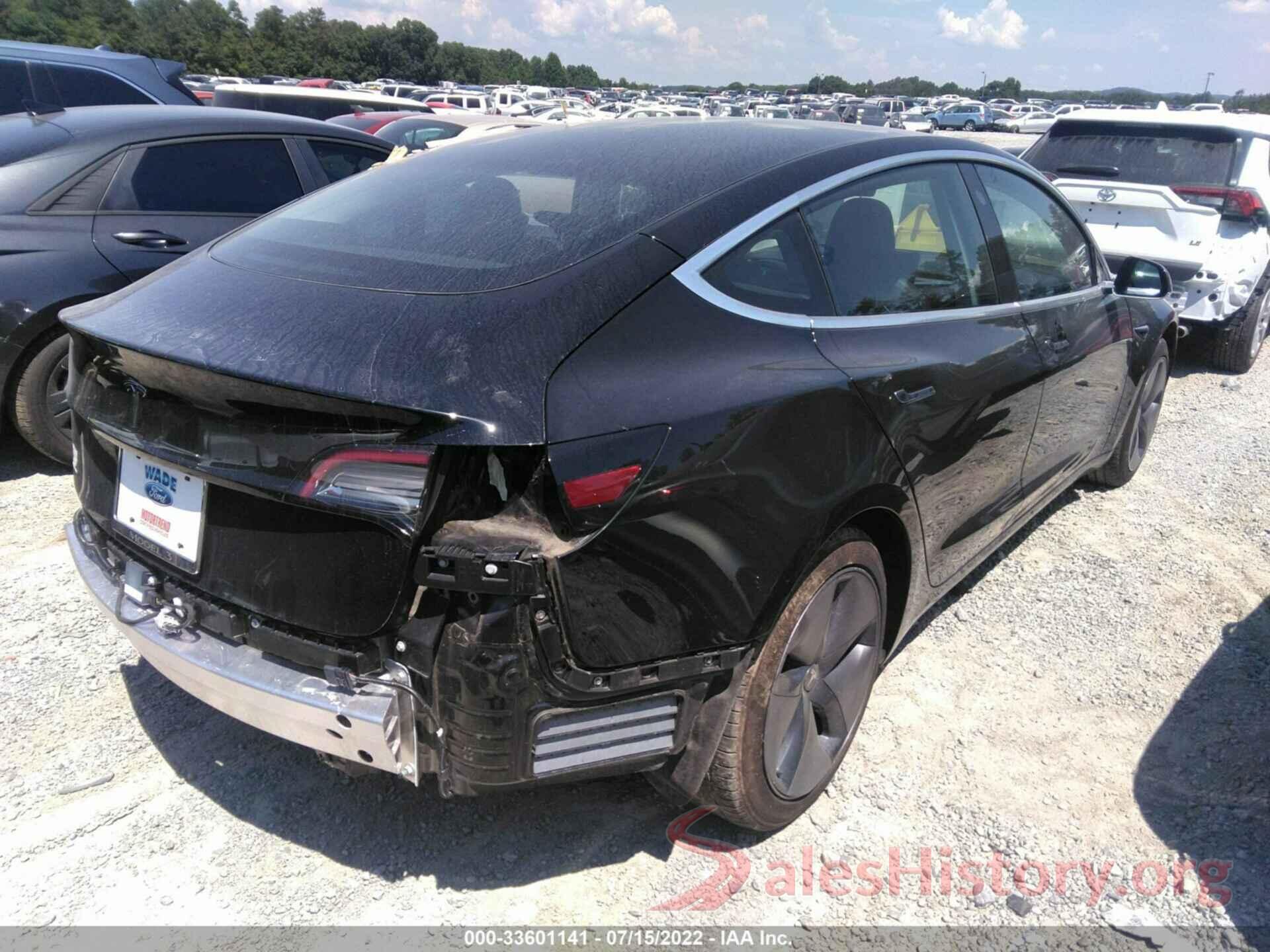 5YJ3E1EAXKF304513 2019 TESLA MODEL 3