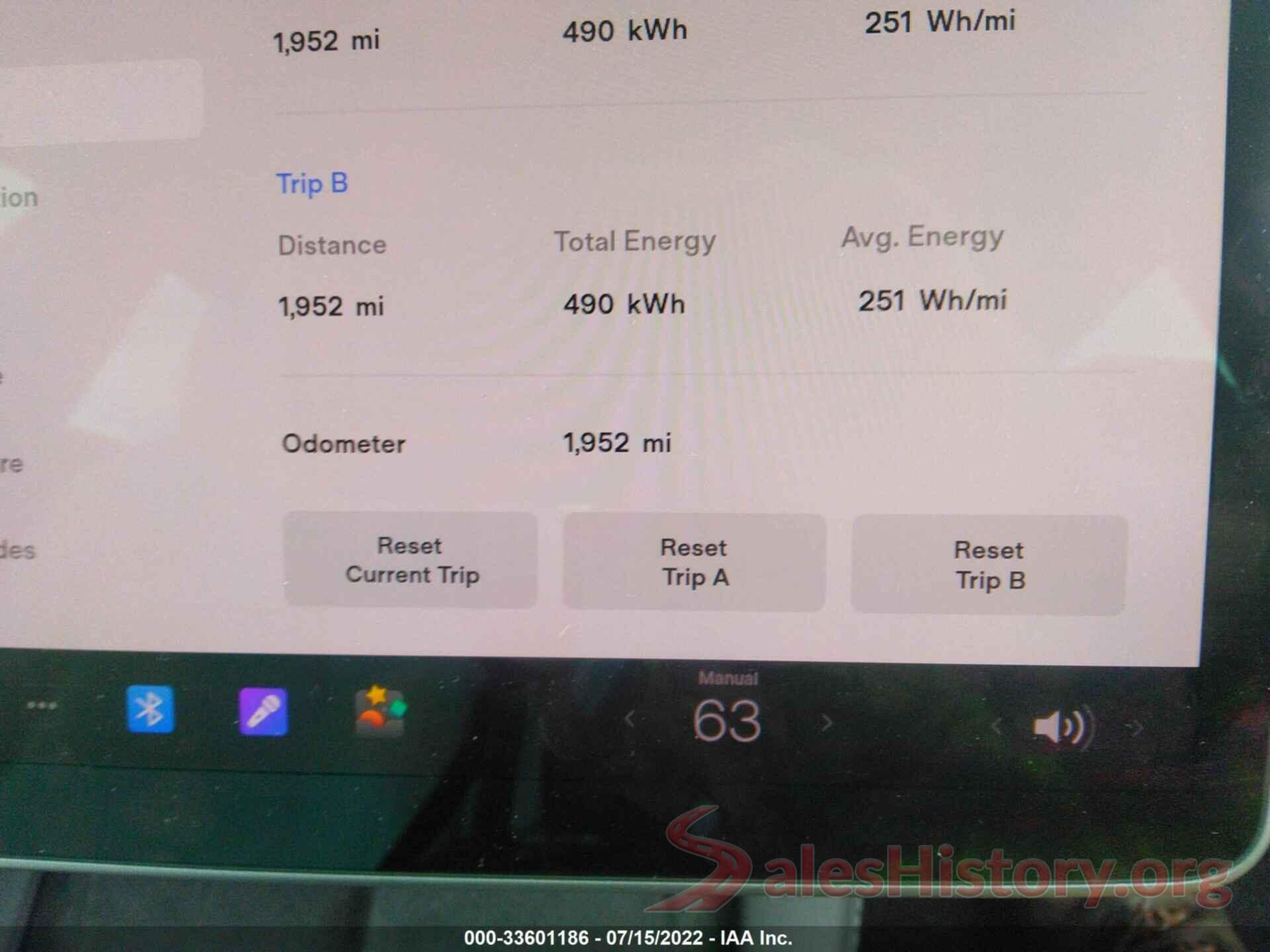 5YJ3E1EA3NF241405 2022 TESLA MODEL 3