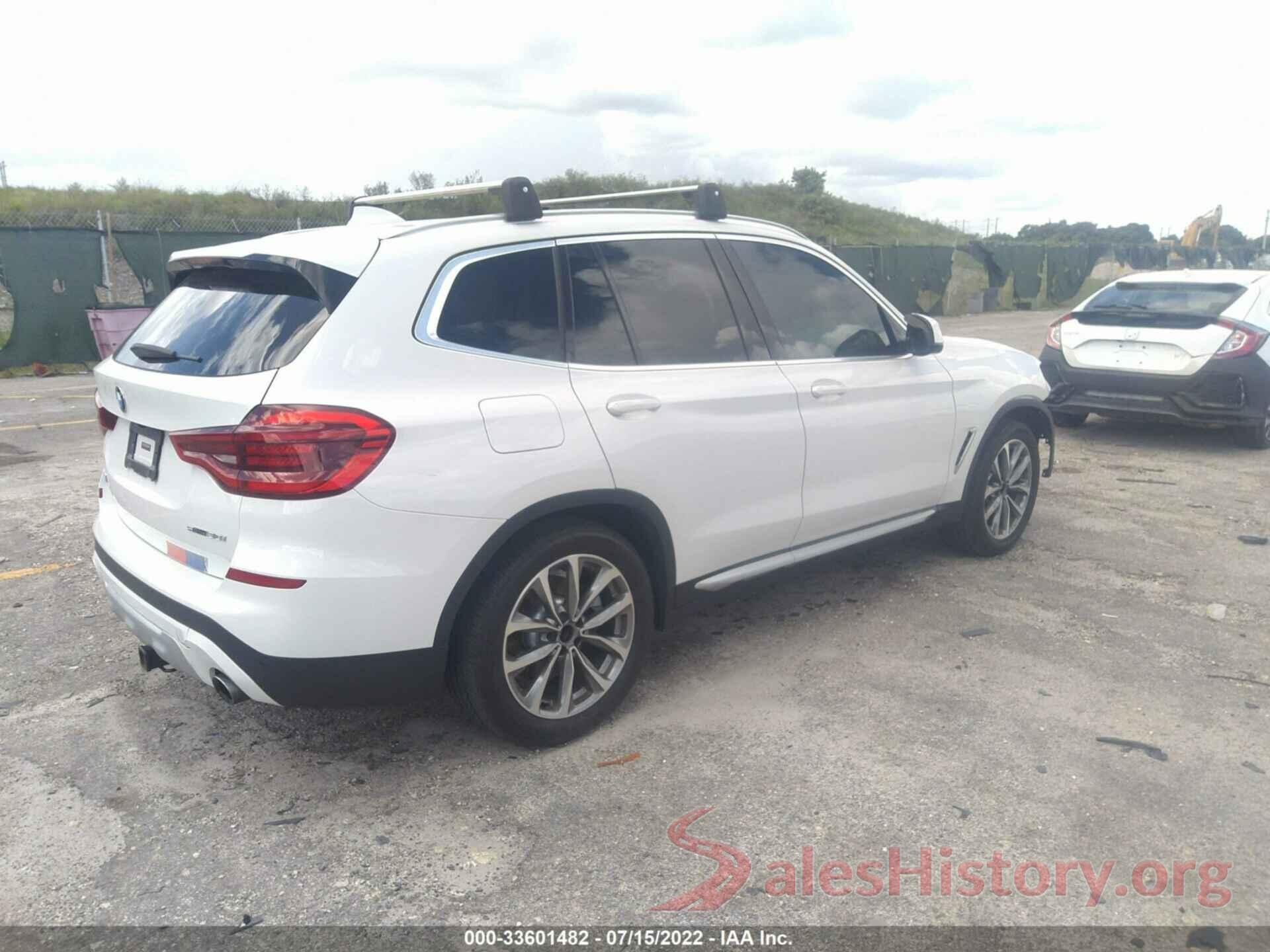 5UXTR7C58KLE97868 2019 BMW X3