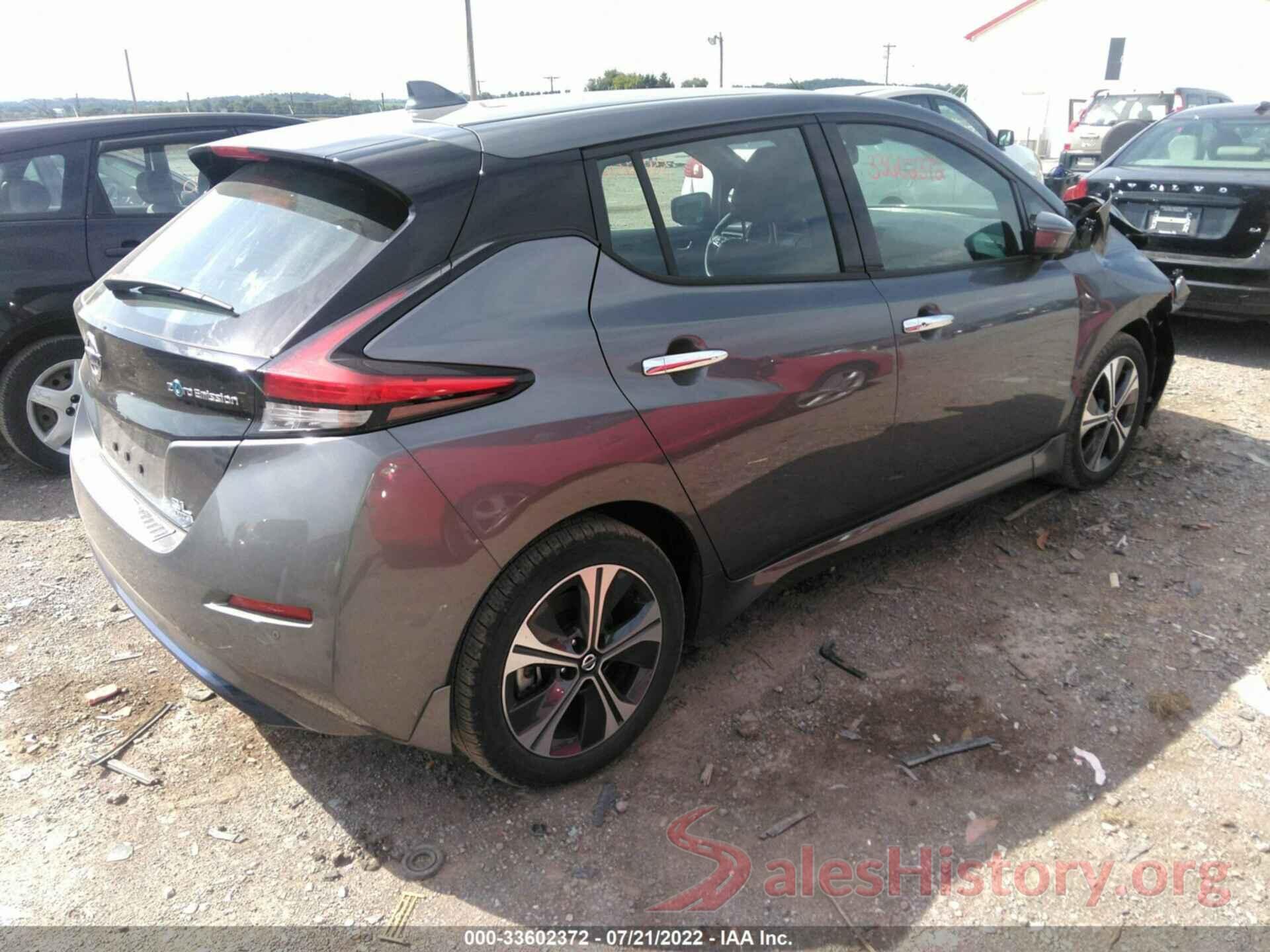 1N4BZ1DP7LC303667 2020 NISSAN LEAF