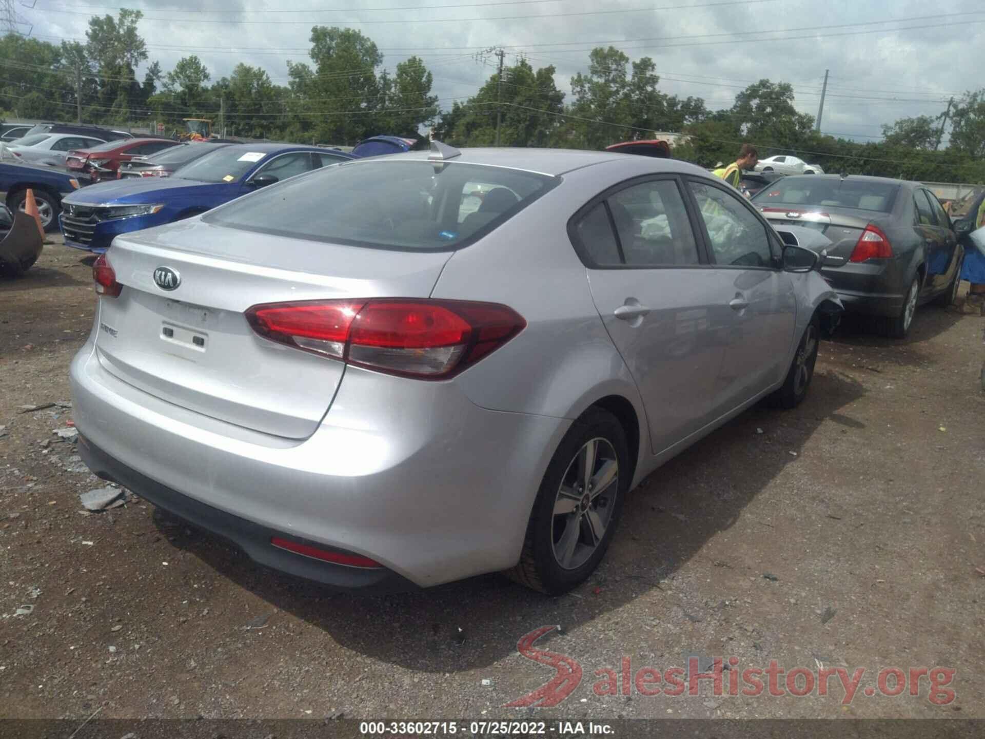 3KPFL4A72JE253897 2018 KIA FORTE