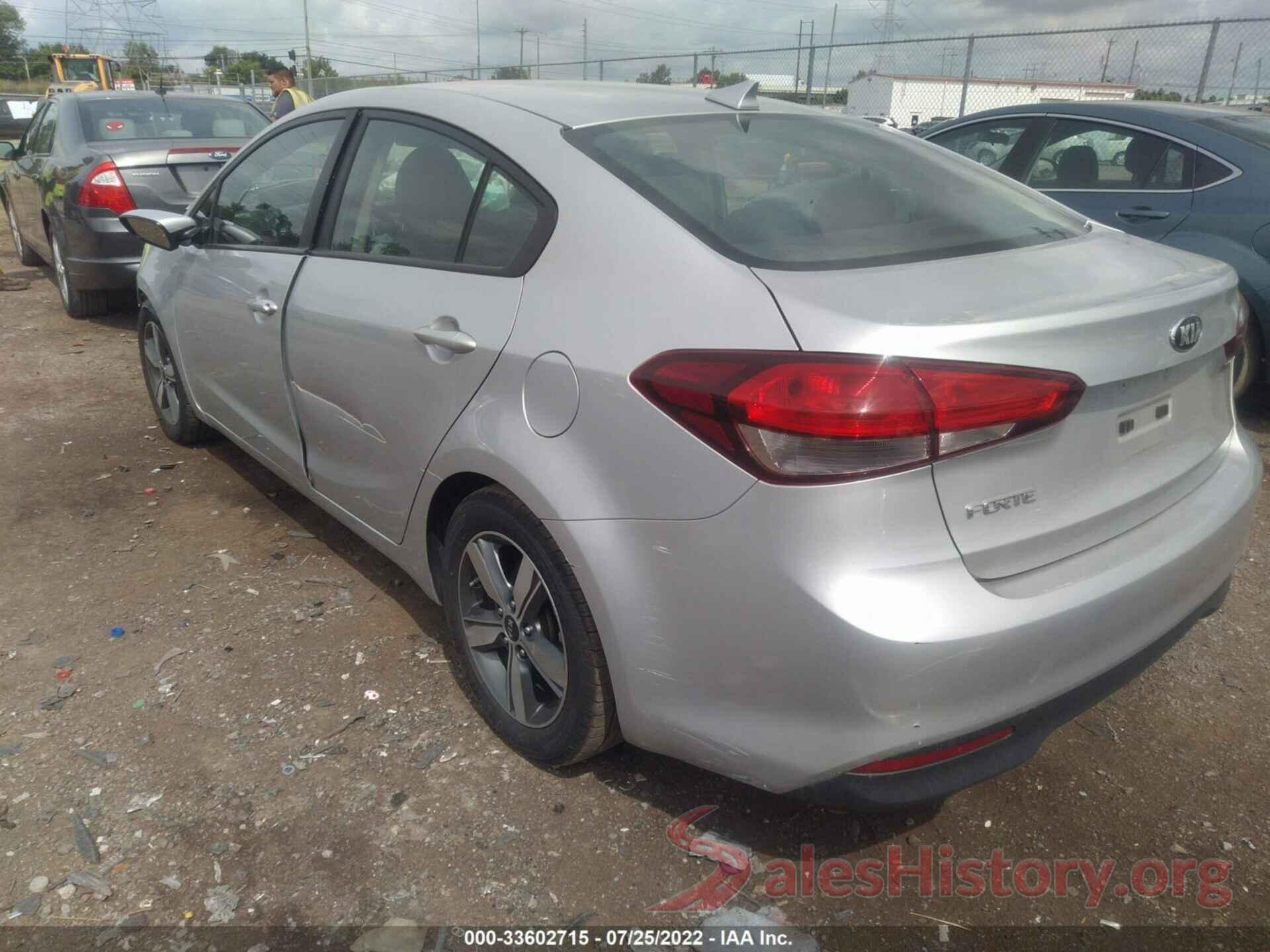 3KPFL4A72JE253897 2018 KIA FORTE