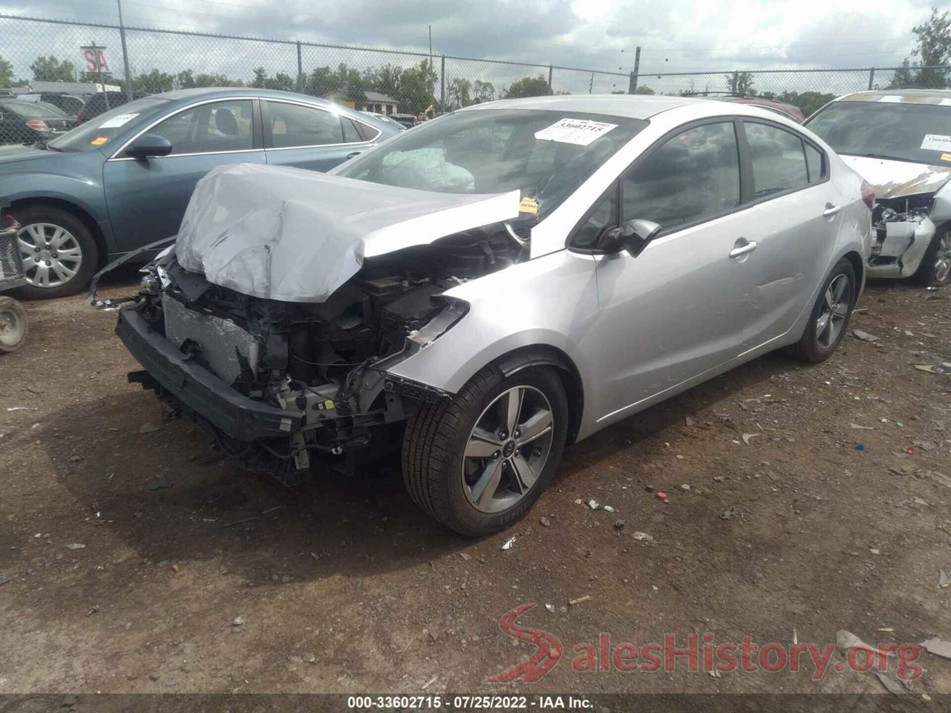 3KPFL4A72JE253897 2018 KIA FORTE