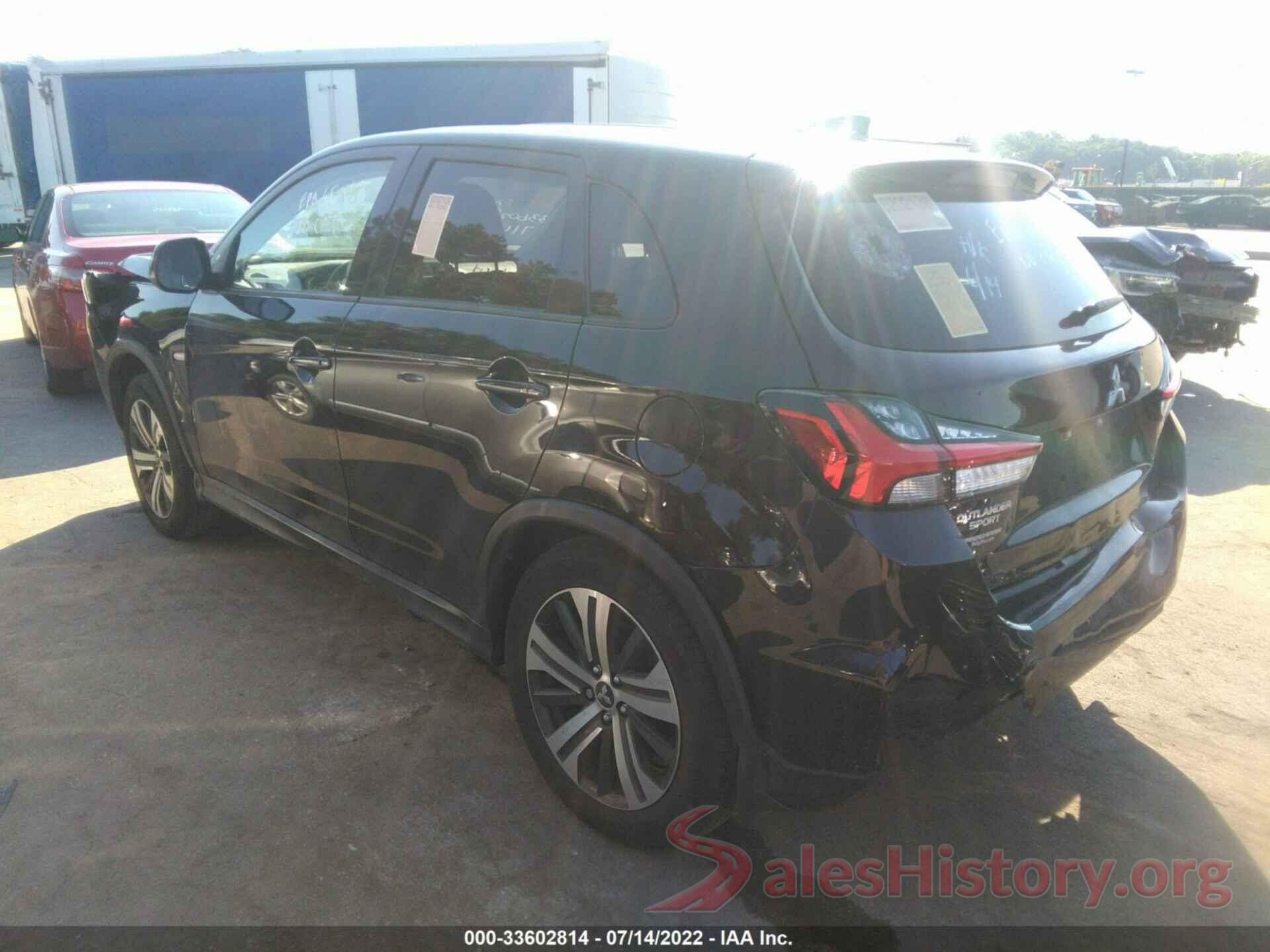 JA4AR3AU5LU031023 2020 MITSUBISHI OUTLANDER SPORT