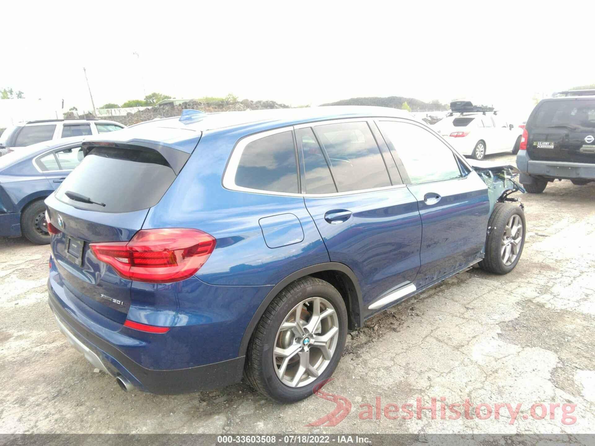 5UXTY5C06LLT33206 2020 BMW X3