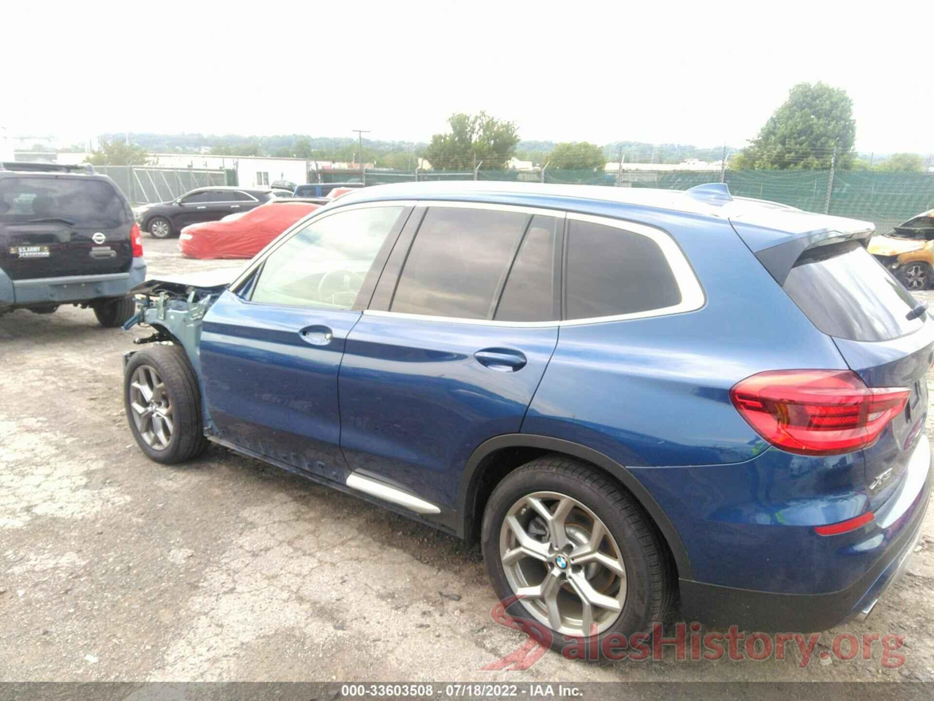 5UXTY5C06LLT33206 2020 BMW X3