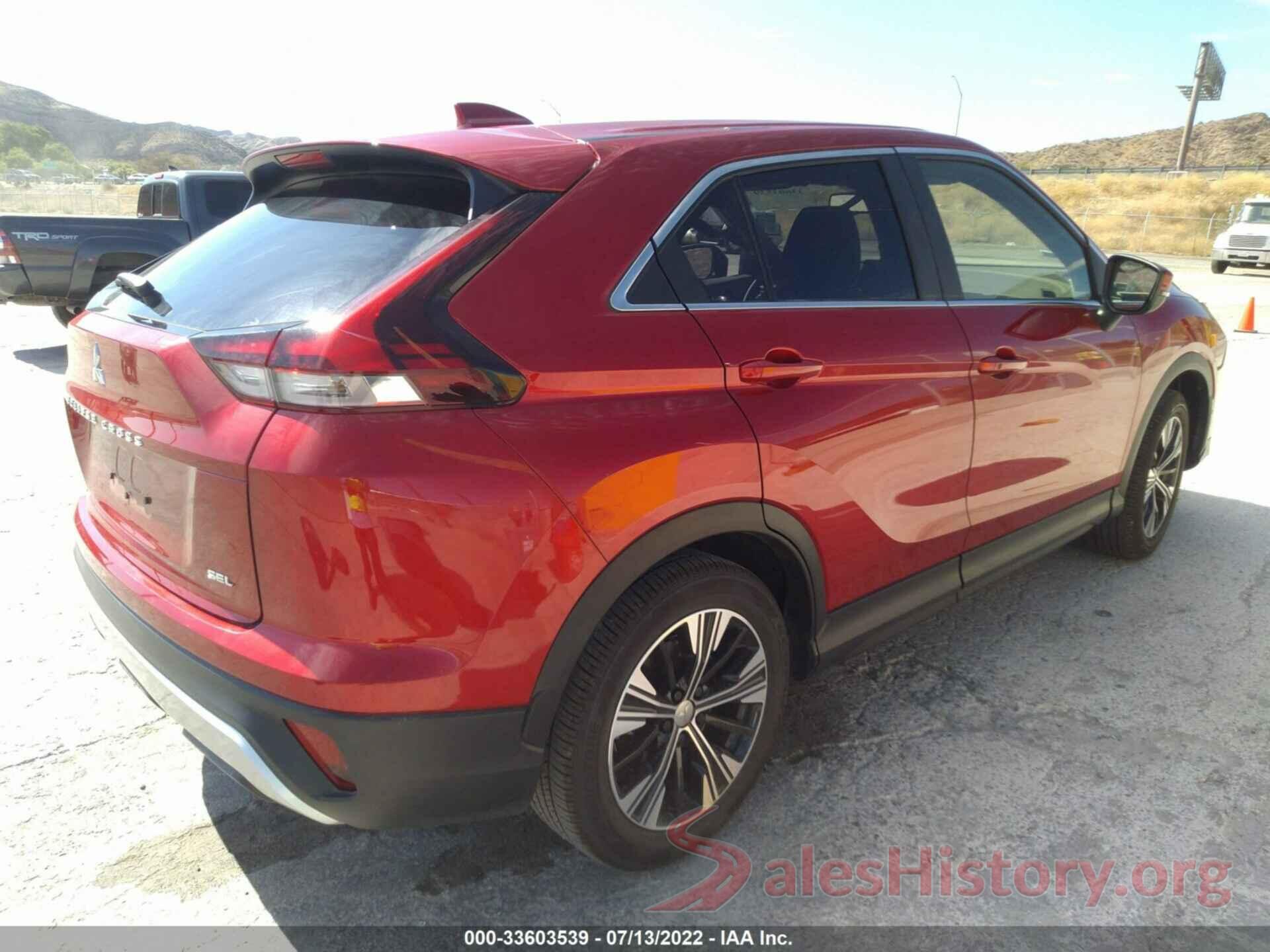 JA4ASWAA5NZ057381 2022 MITSUBISHI ECLIPSE CROSS