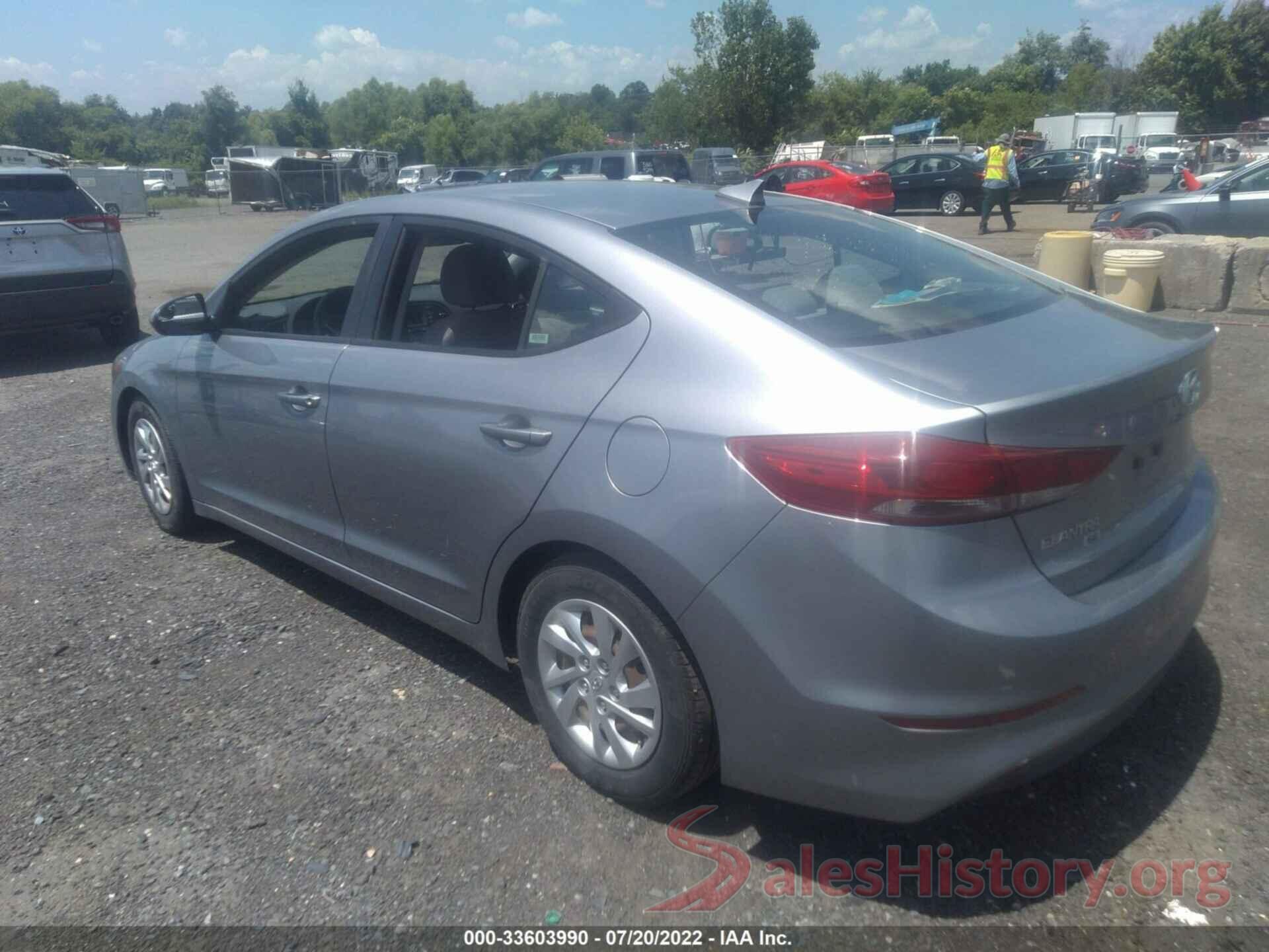 5NPD74LF4HH149417 2017 HYUNDAI ELANTRA