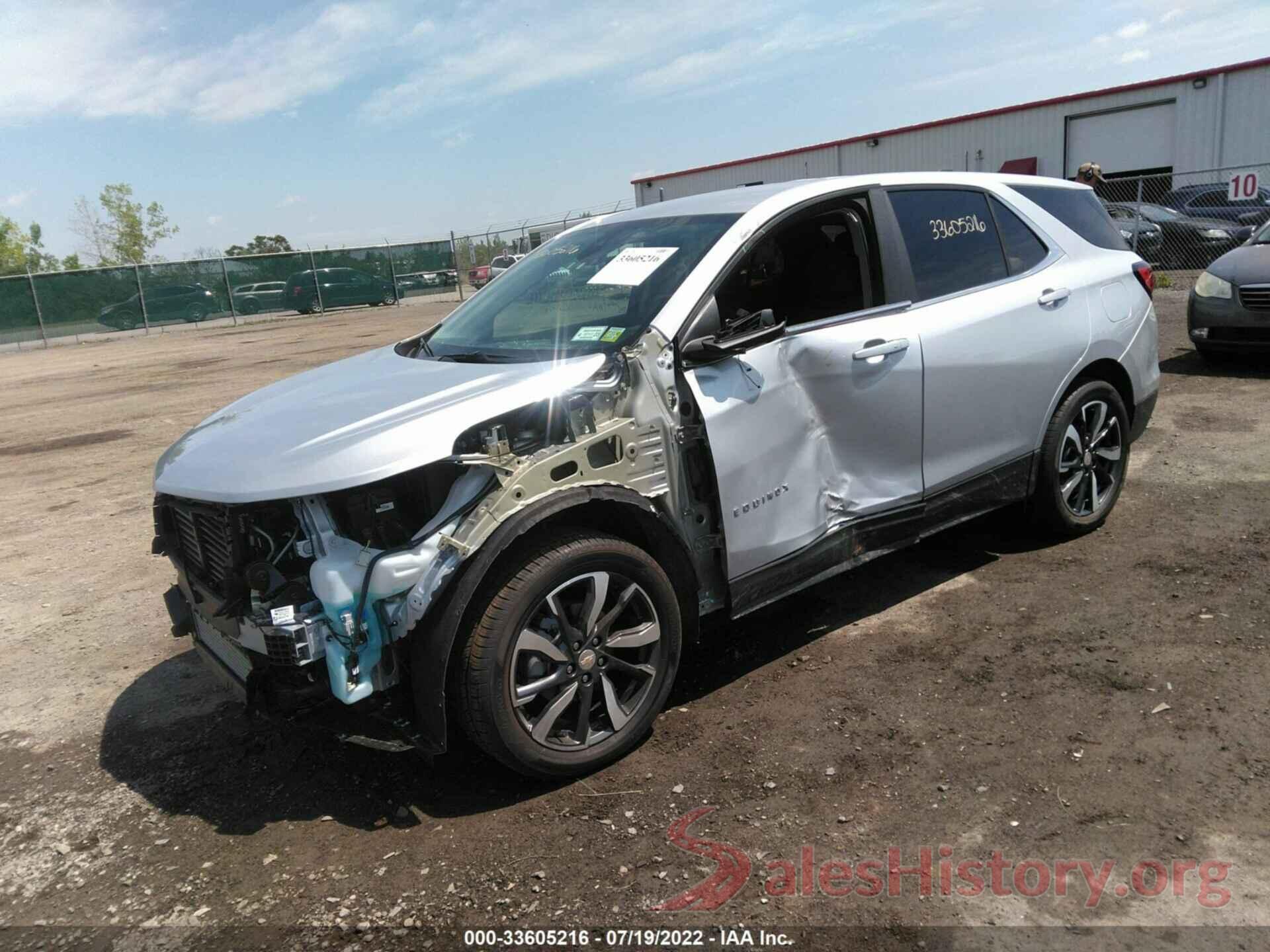 3GNAXUEV7NL175374 2022 CHEVROLET EQUINOX