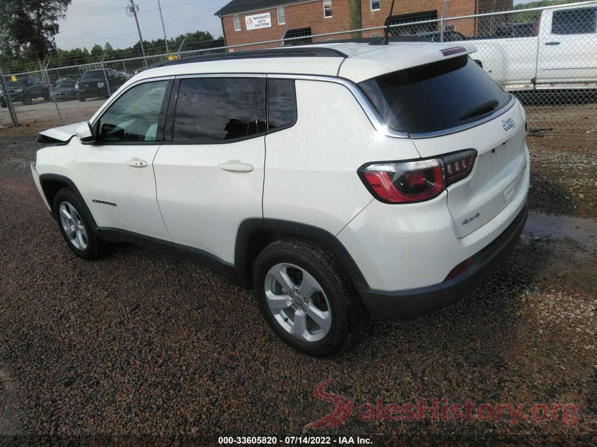 3C4NJDBB0HT657596 2017 JEEP COMPASS