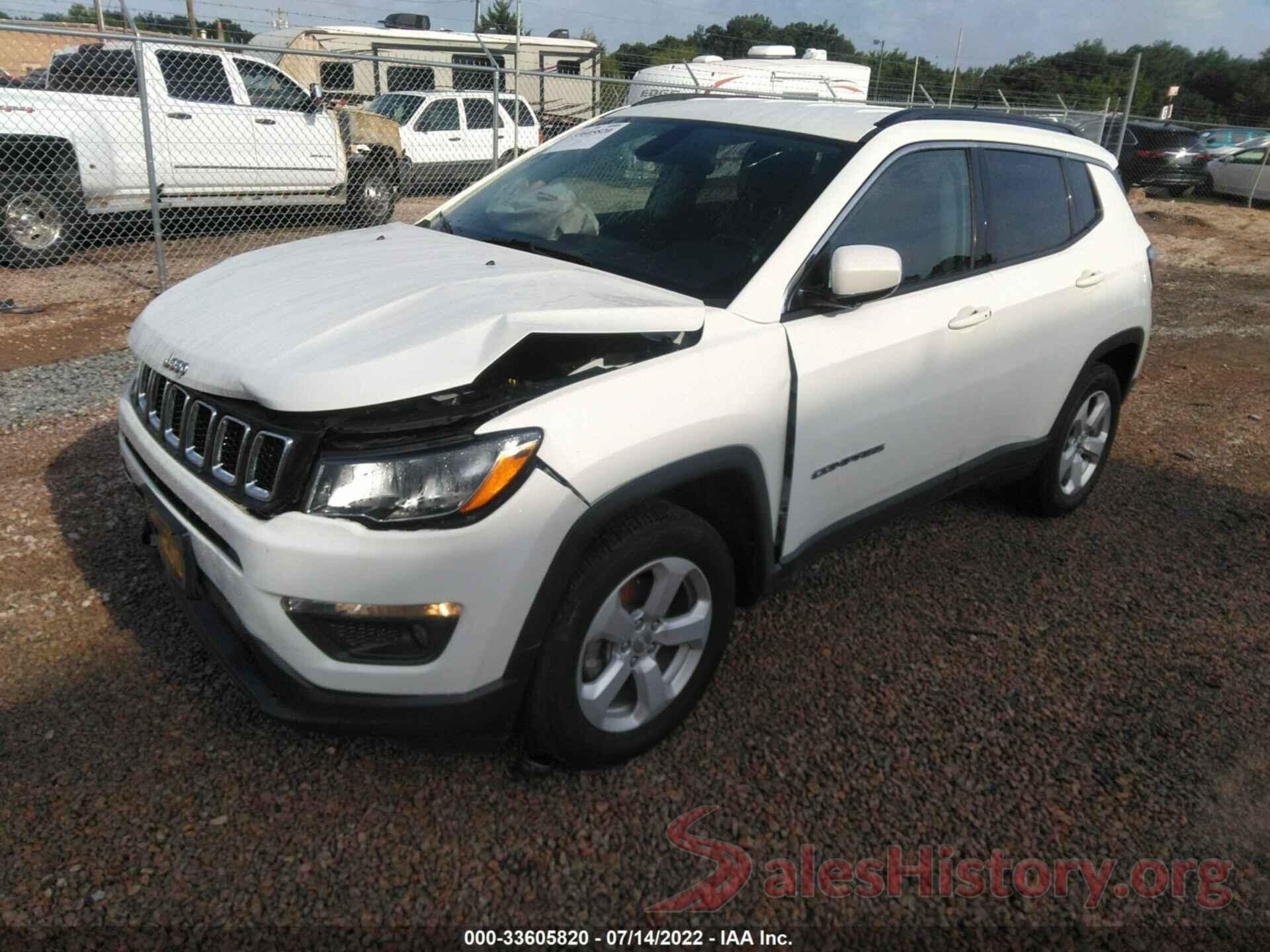 3C4NJDBB0HT657596 2017 JEEP COMPASS