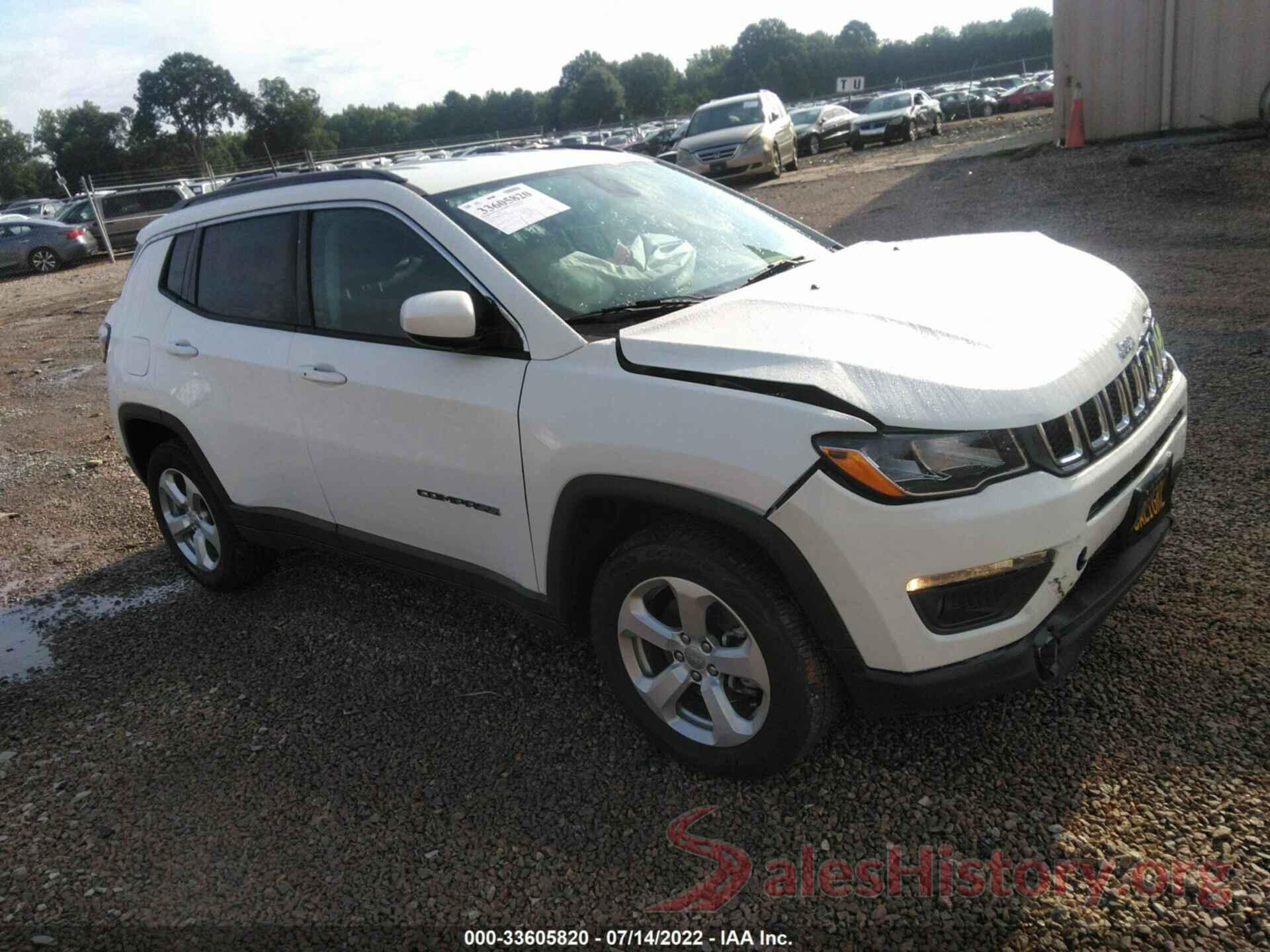 3C4NJDBB0HT657596 2017 JEEP COMPASS