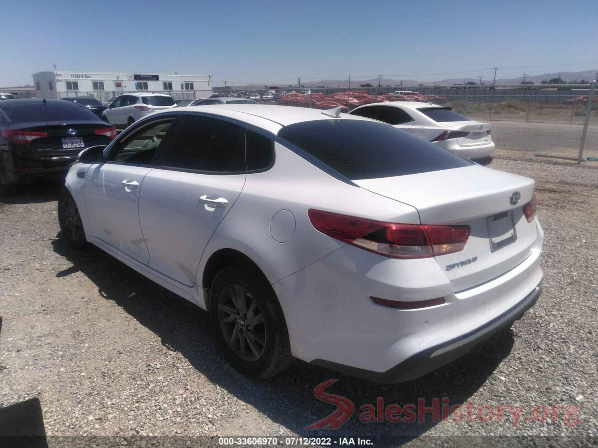 5XXGT4L32LG390203 2020 KIA OPTIMA